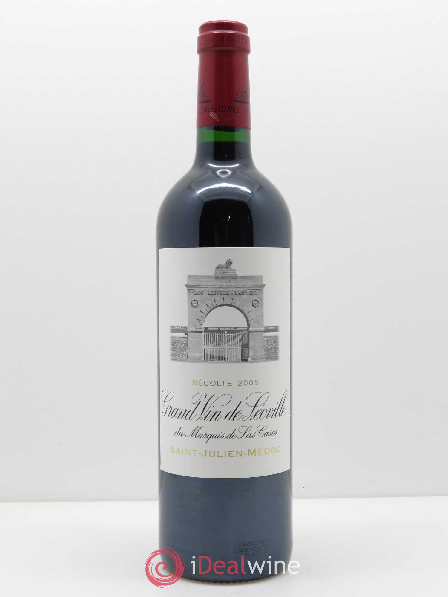 Château Léoville Las Cases 2ème Grand Cru Classé 2005 - Lot de 1 bouteille - 0
