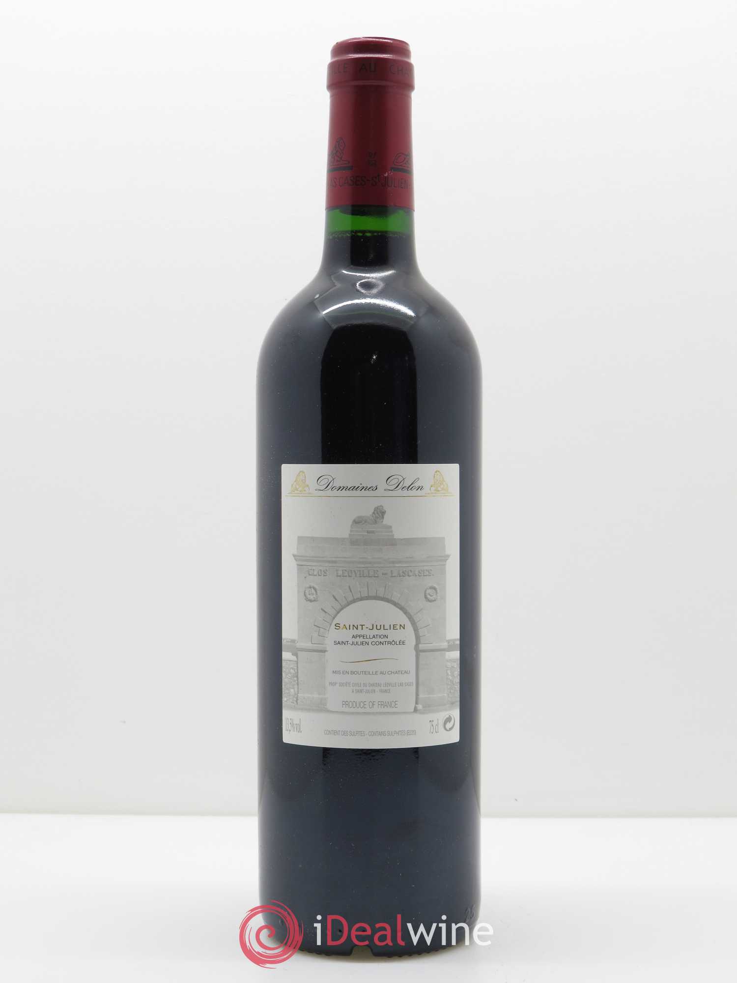 Château Léoville Las Cases 2ème Grand Cru Classé 2007 - Lot de 1 bouteille - 1