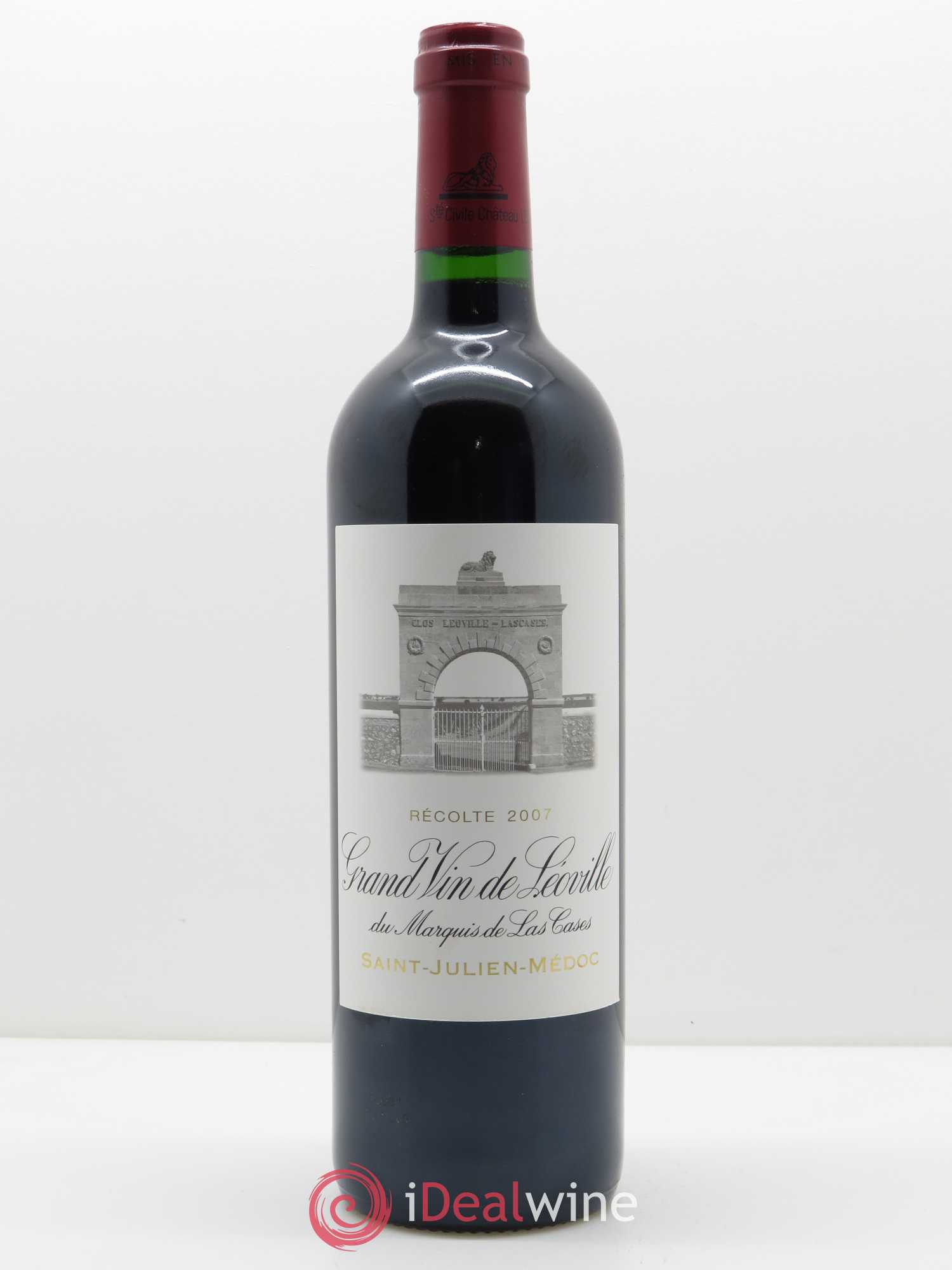 Château Léoville Las Cases 2ème Grand Cru Classé 2007 - Lot de 1 bouteille - 0