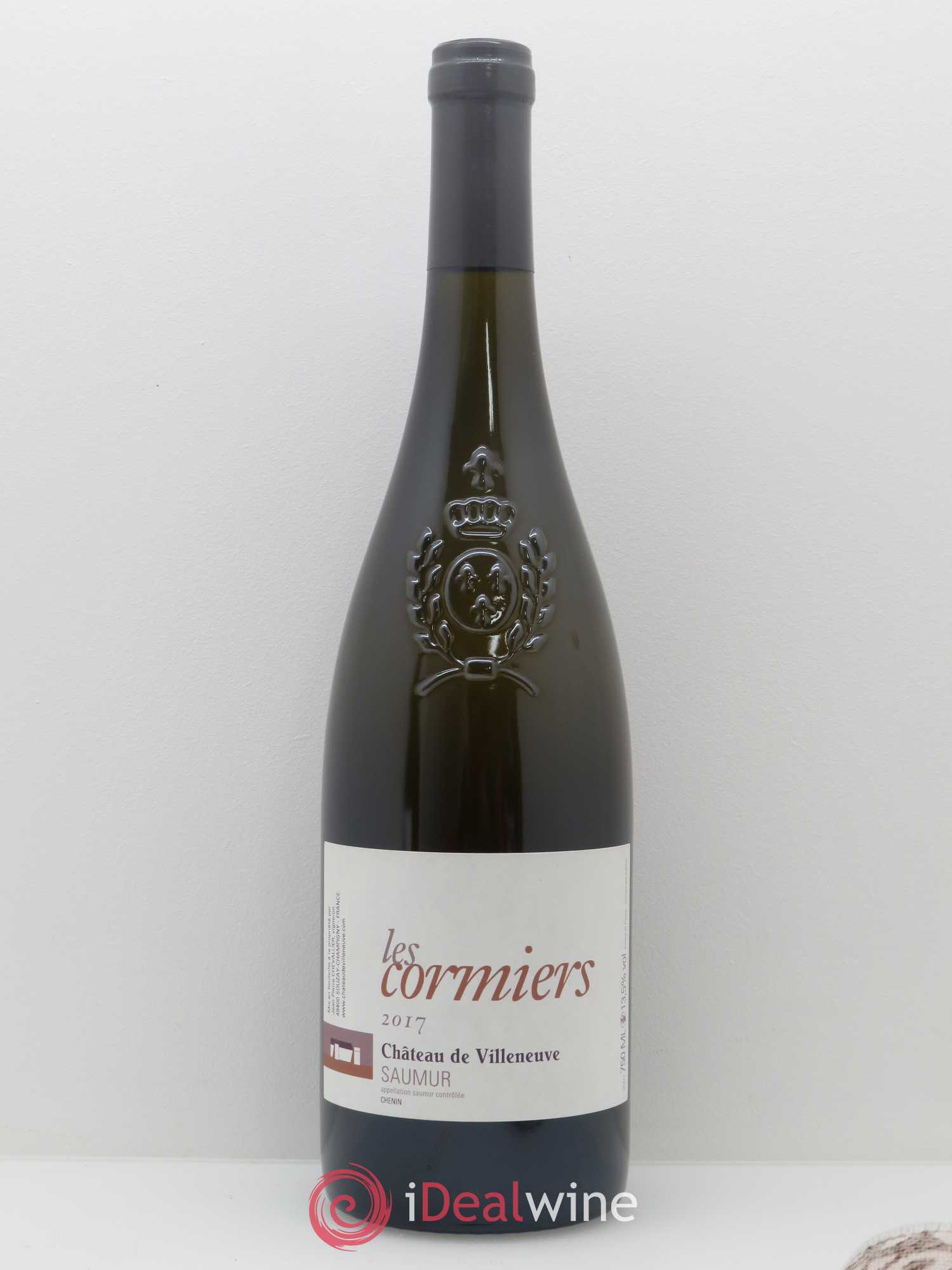 Saumur Les Cormiers Château de Villeneuve 2017 - Lot de 1 bouteille - 0