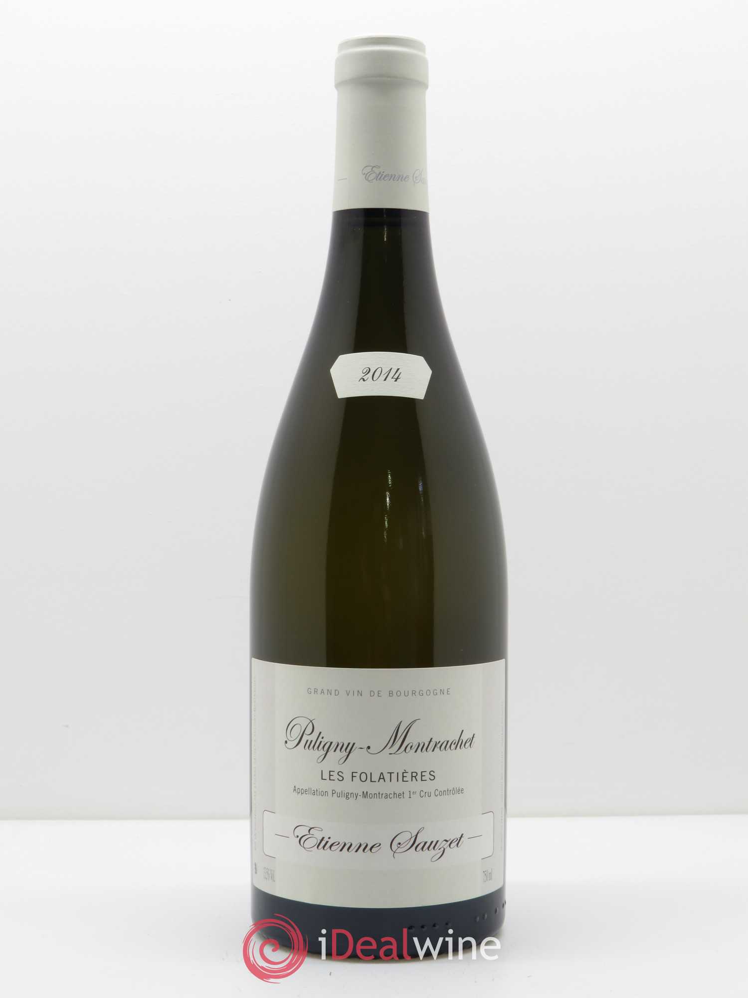 Puligny-Montrachet 1er Cru Les Folatières Etienne Sauzet 2014 - Lot de 1 bouteille - 0