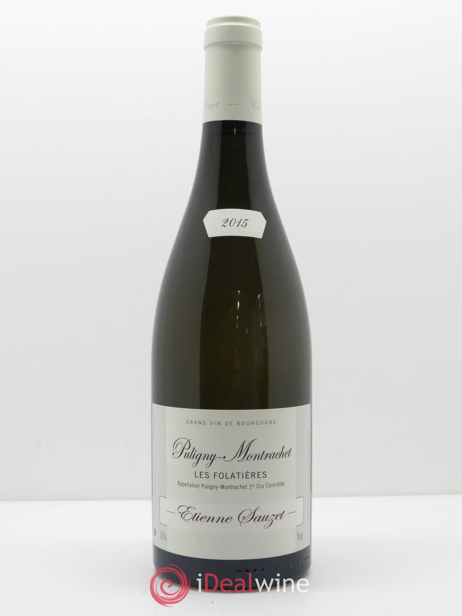 Puligny-Montrachet 1er Cru Les Folatières Etienne Sauzet 2015 - Lot de 1 bouteille - 0