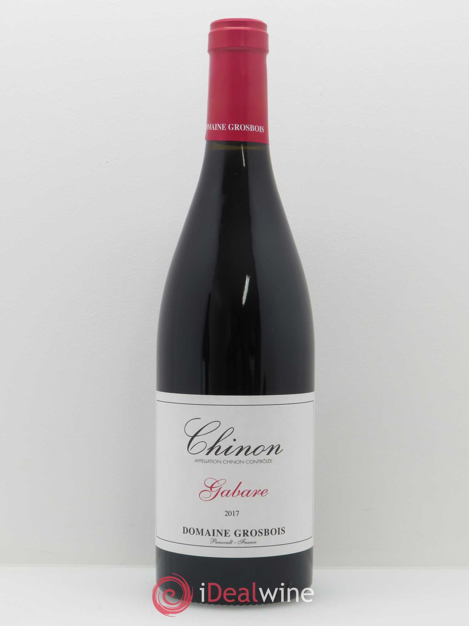 Chinon Gabare Domaine Grosbois 2017 - Lot de 1 bouteille - 0