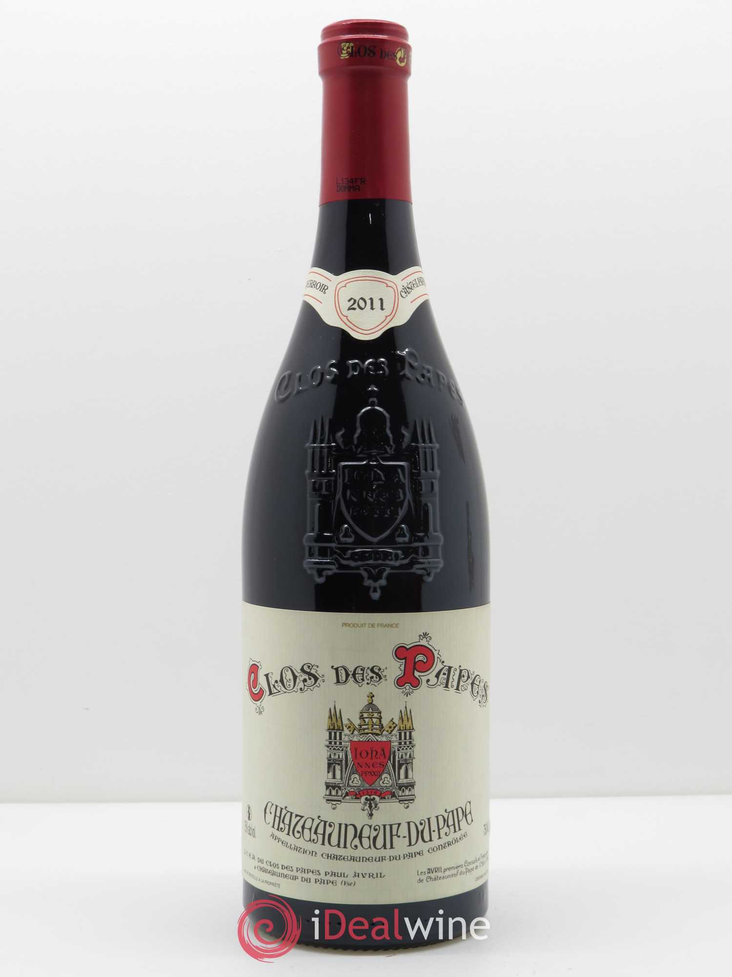 Châteauneuf-du-Pape Clos des Papes - Paul Avril 2011 - Lot de 1 bouteille - 0