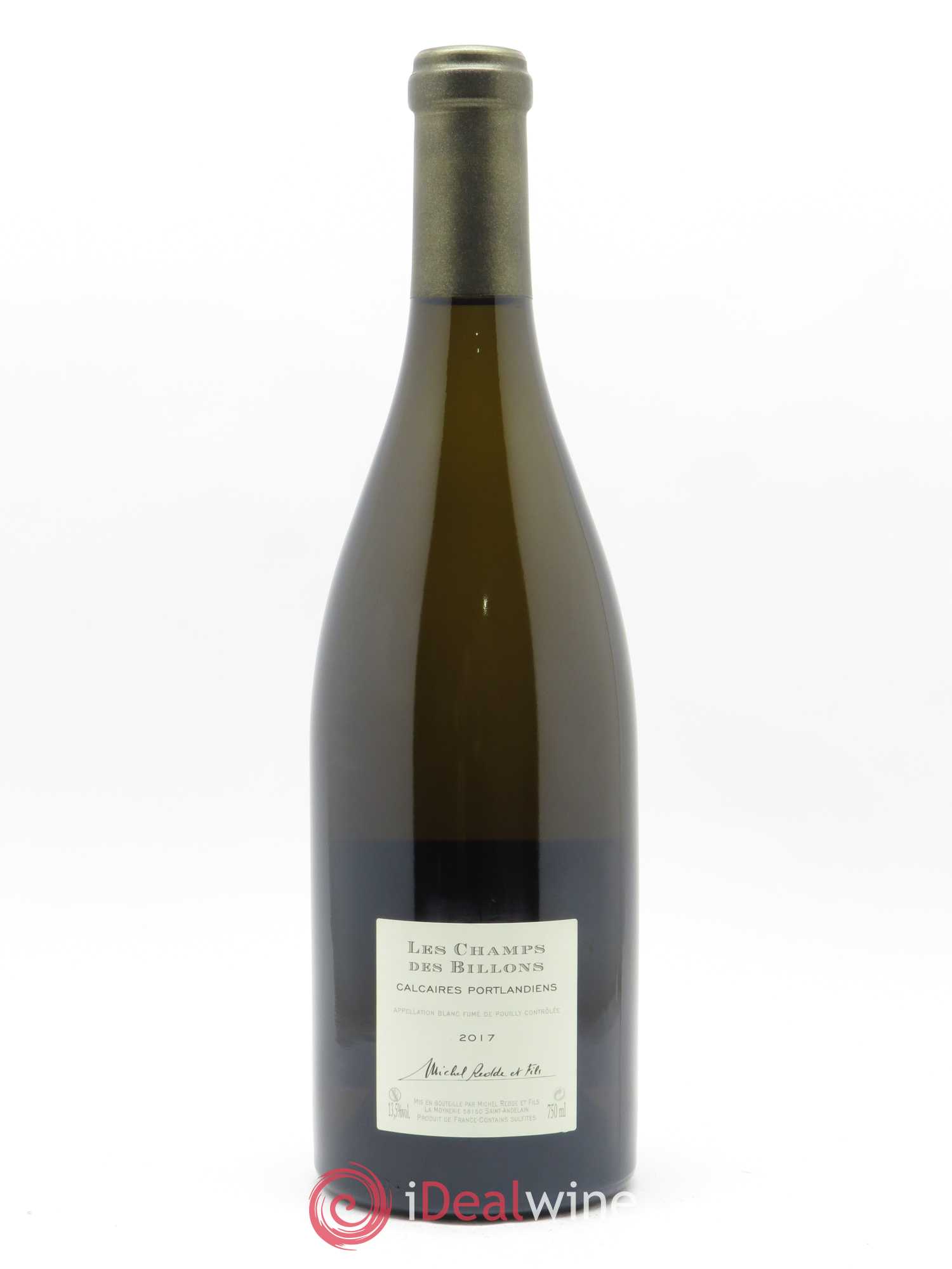 Pouilly-Fumé Les Champs Billons Michel Redde & Fils 2017 - Lot of 1 bottle - 1