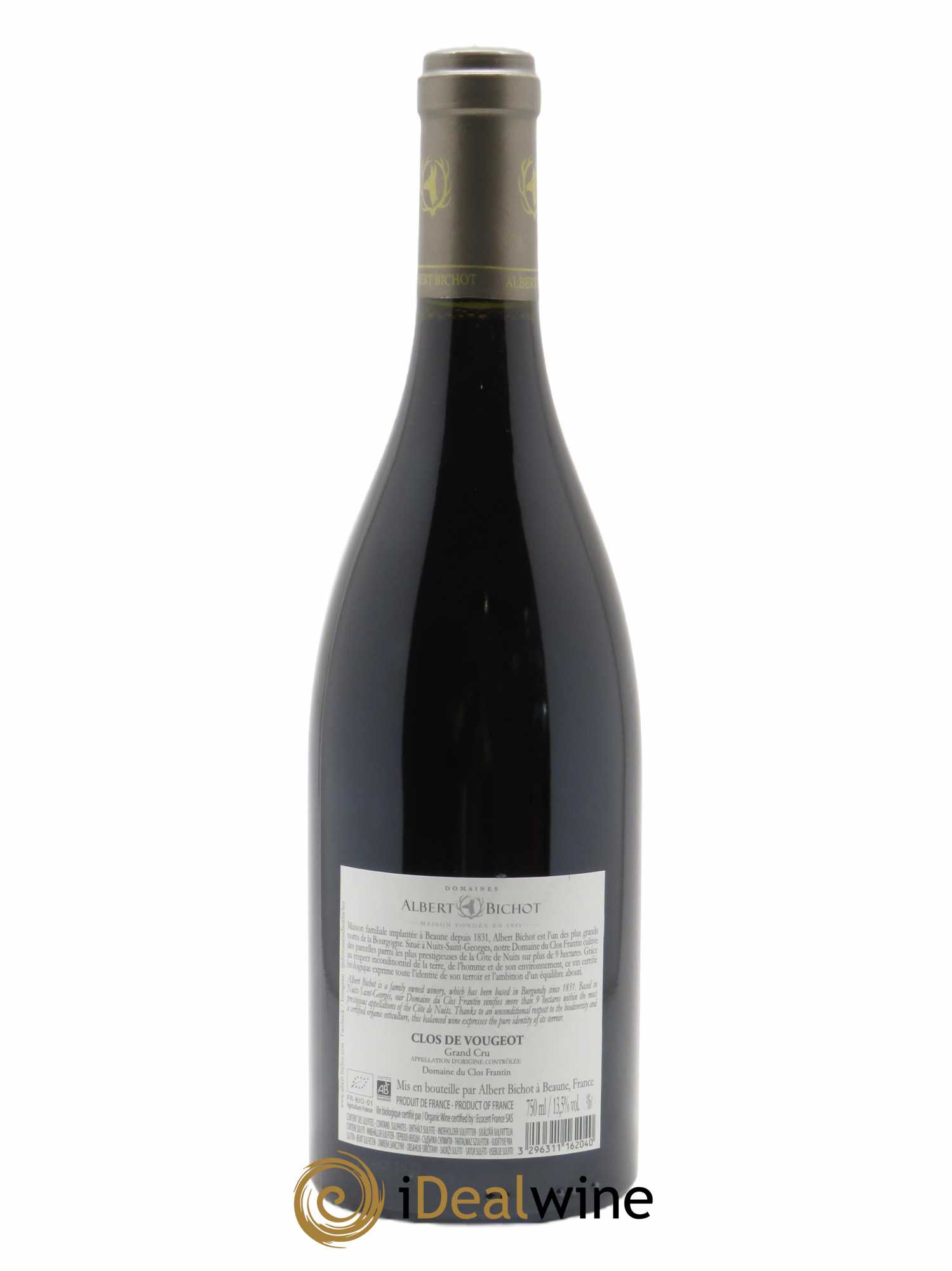 Clos de Vougeot Grand Cru Clos Frantin - Albert Bichot 2020 - Lot of 1 bottle - 1