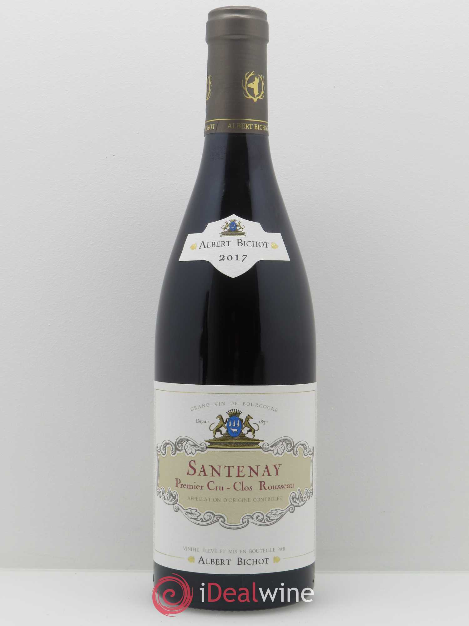 Santenay 1er Cru Clos Rousseau Albert Bichot 2017 - Lot de 1 bouteille - 0