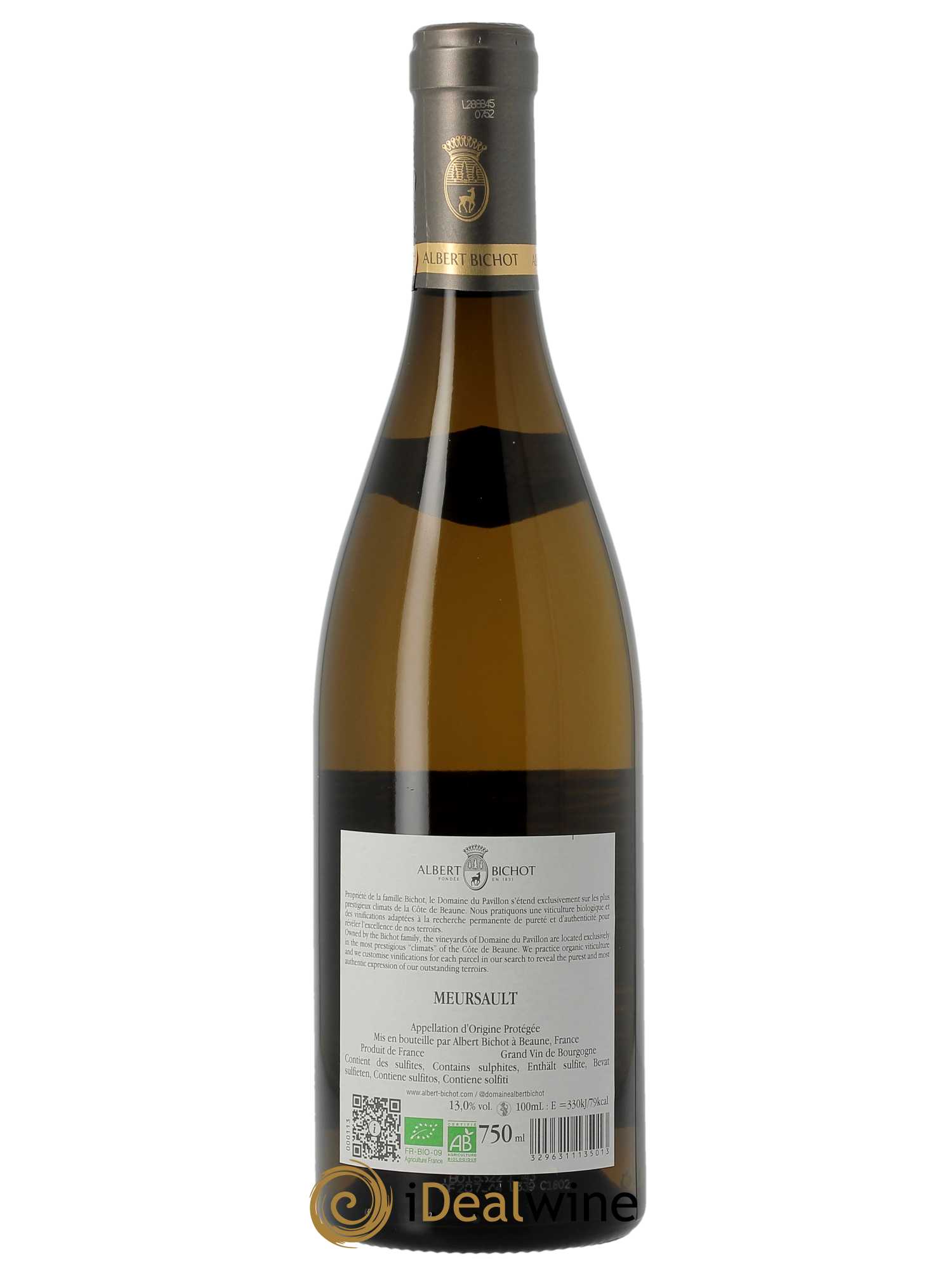 Mercurey En Pierre Milley Adélie - Albert Bichot 2017 - Lot de 1 bouteille - 1
