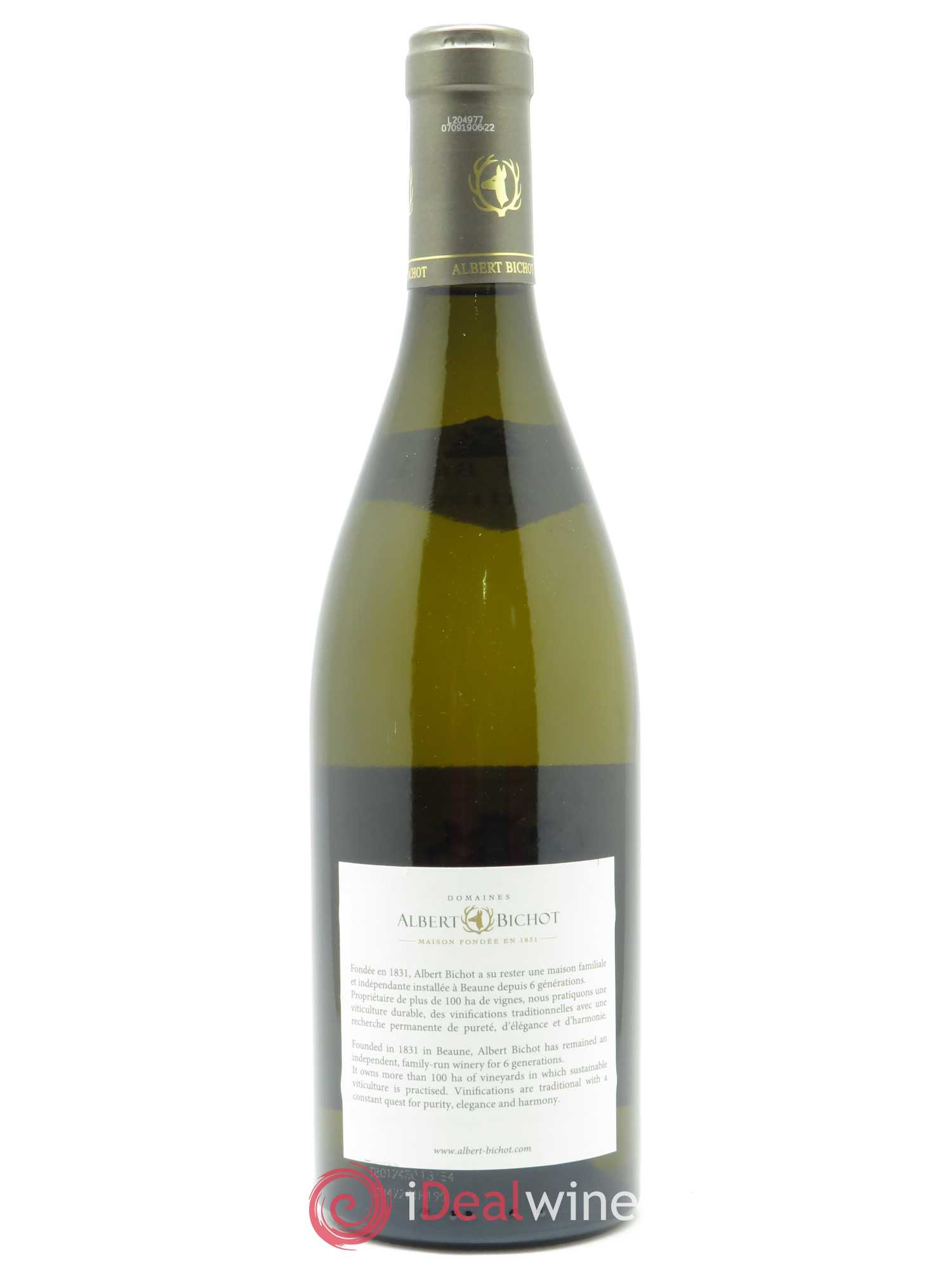 Chablis 1er Cru Vaillons Long Depaquit - Albert Bichot (Domaine) 2017 - Lot de 1 bouteille - 1