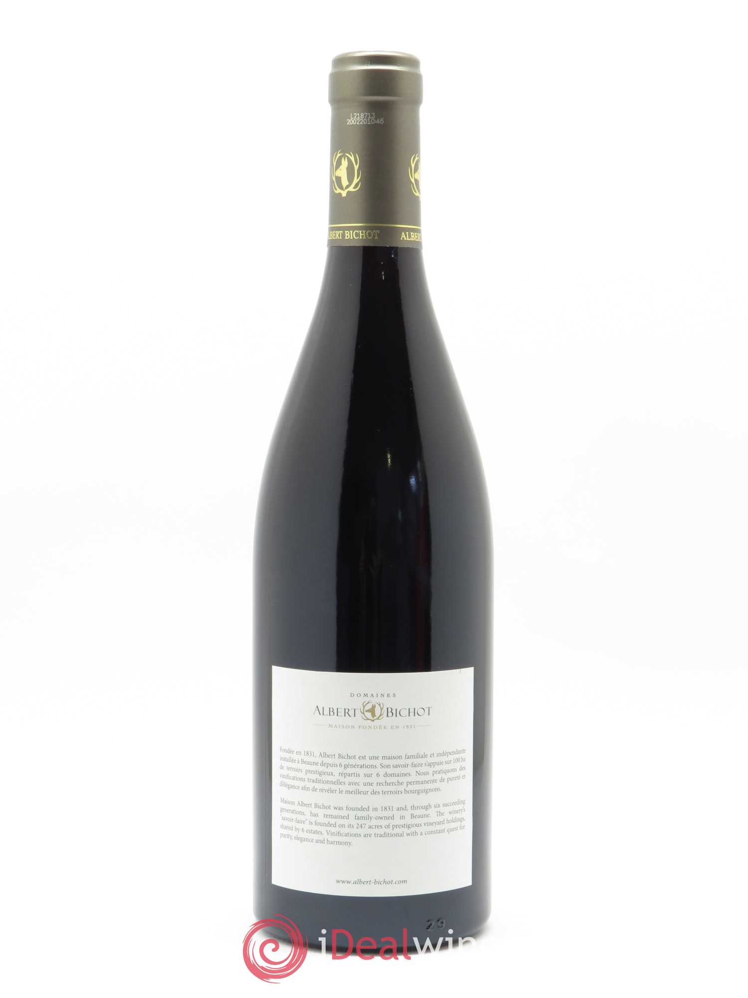 Pommard Clos des Ursulines Domaine du Pavillon - Albert Bichot 2015 - Lot de 1 bouteille - 1