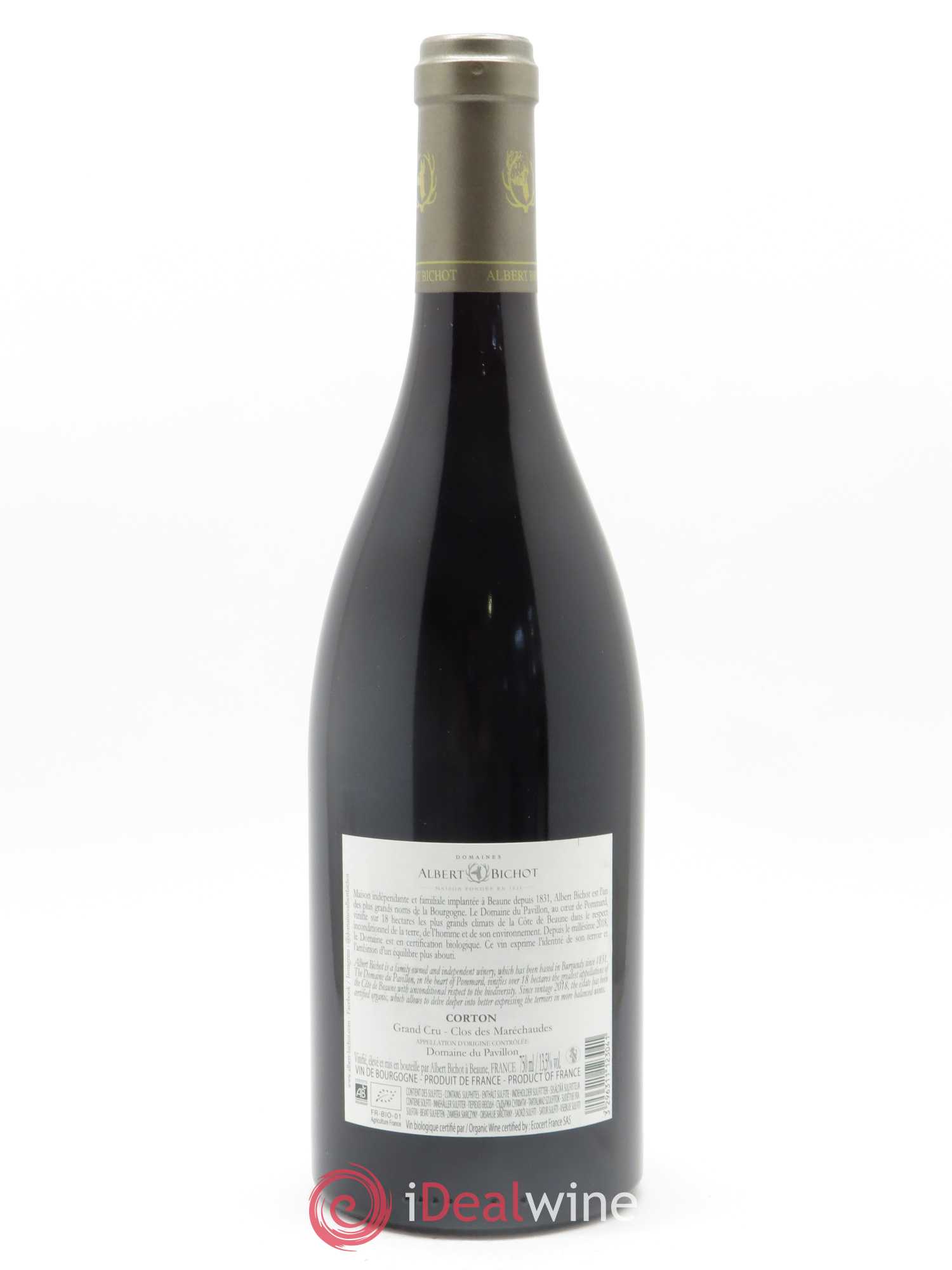 Corton Grand Cru Clos des Maréchaudes Domaine du Pavillon - Albert Bichot 2018 - Lot de 1 bouteille - 1