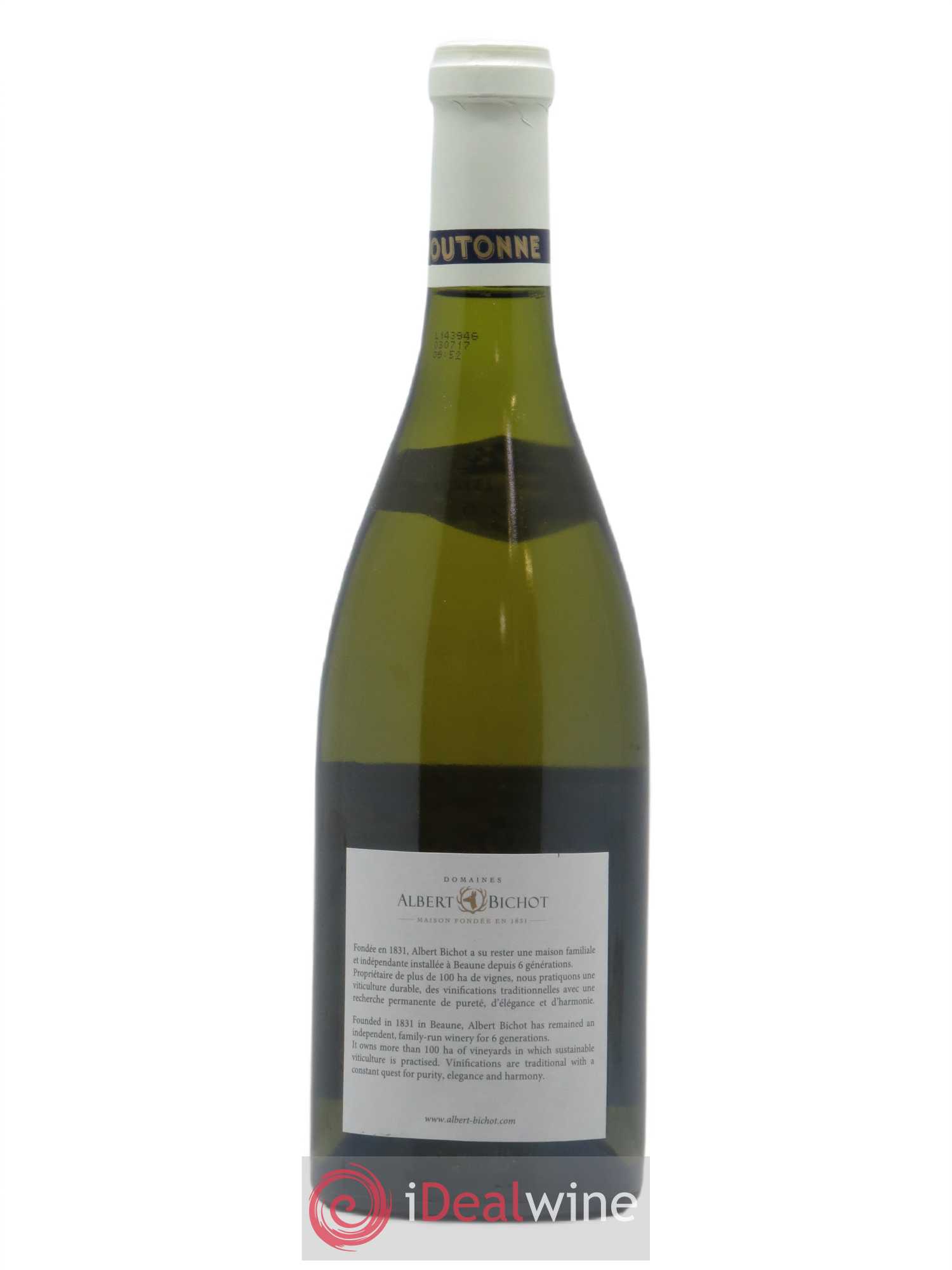 Chablis Grand Cru Moutonne Long Depaquit - Albert Bichot (Domaine) 2015 - Lot de 1 bouteille - 1