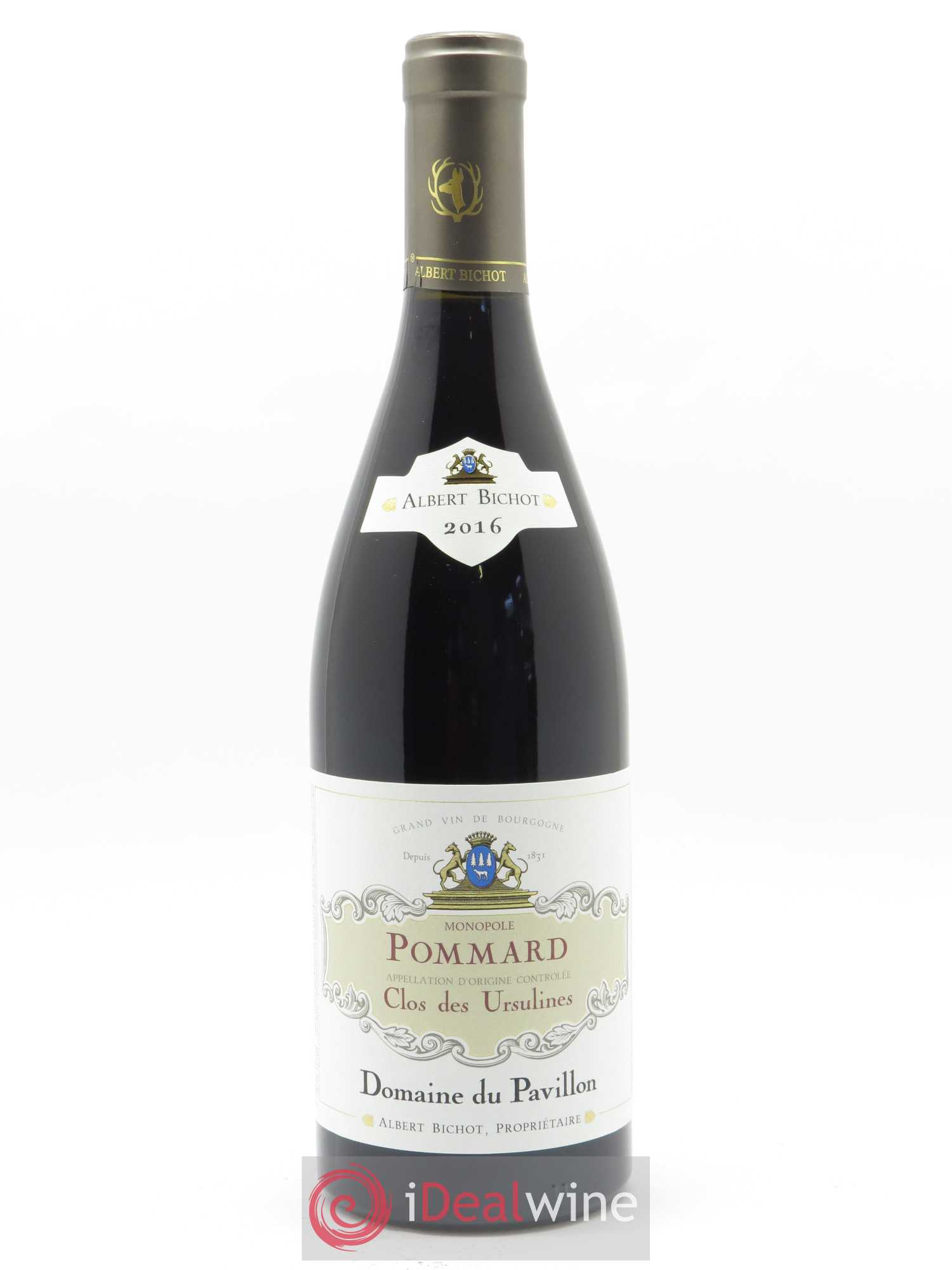 Pommard Clos des Ursulines Domaine du Pavillon - Albert Bichot 2016 - Lot de 1 bouteille - 0
