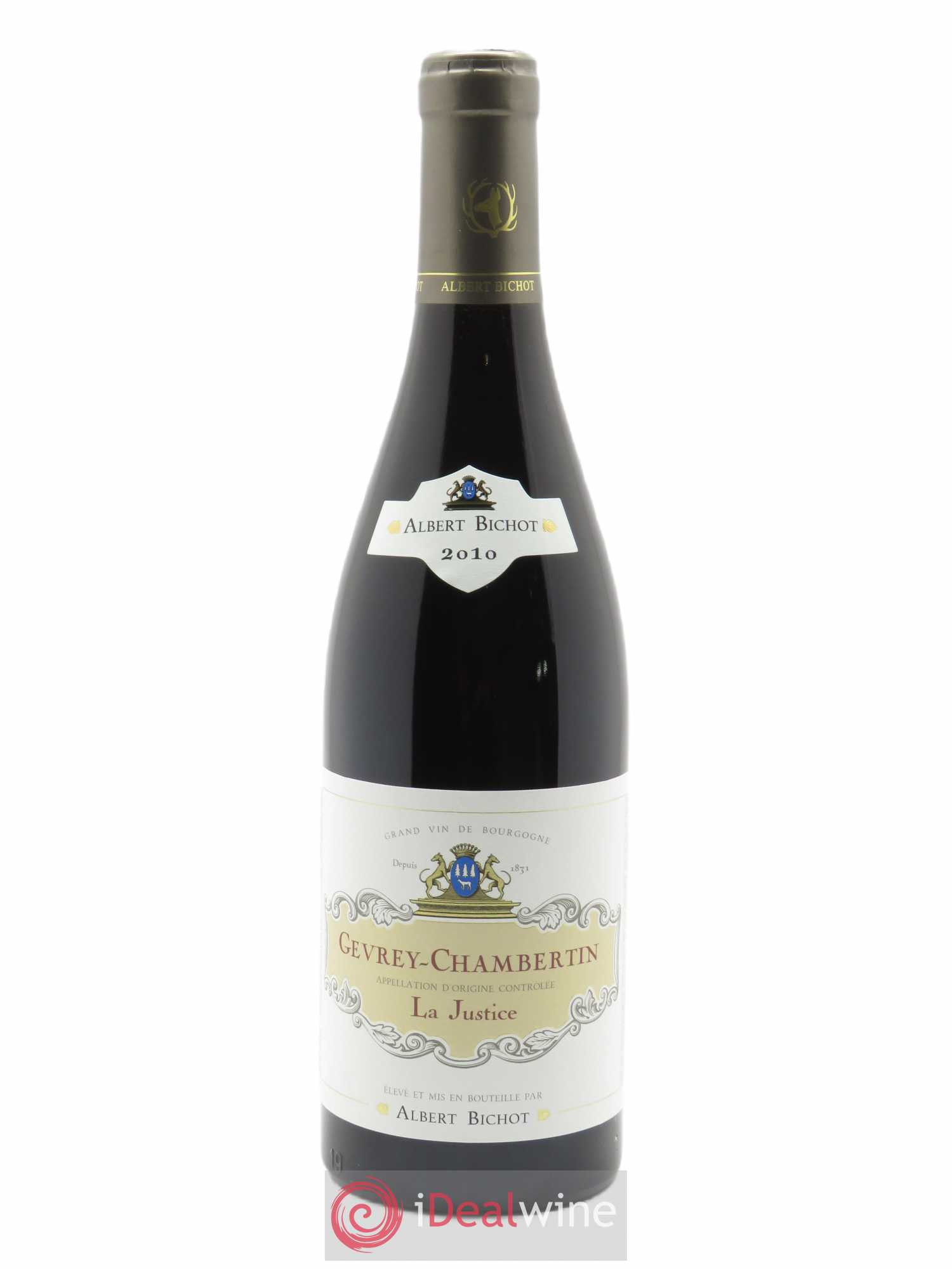 Gevrey-Chambertin La Justice Albert Bichot 2010 - Lot de 1 bouteille - 0