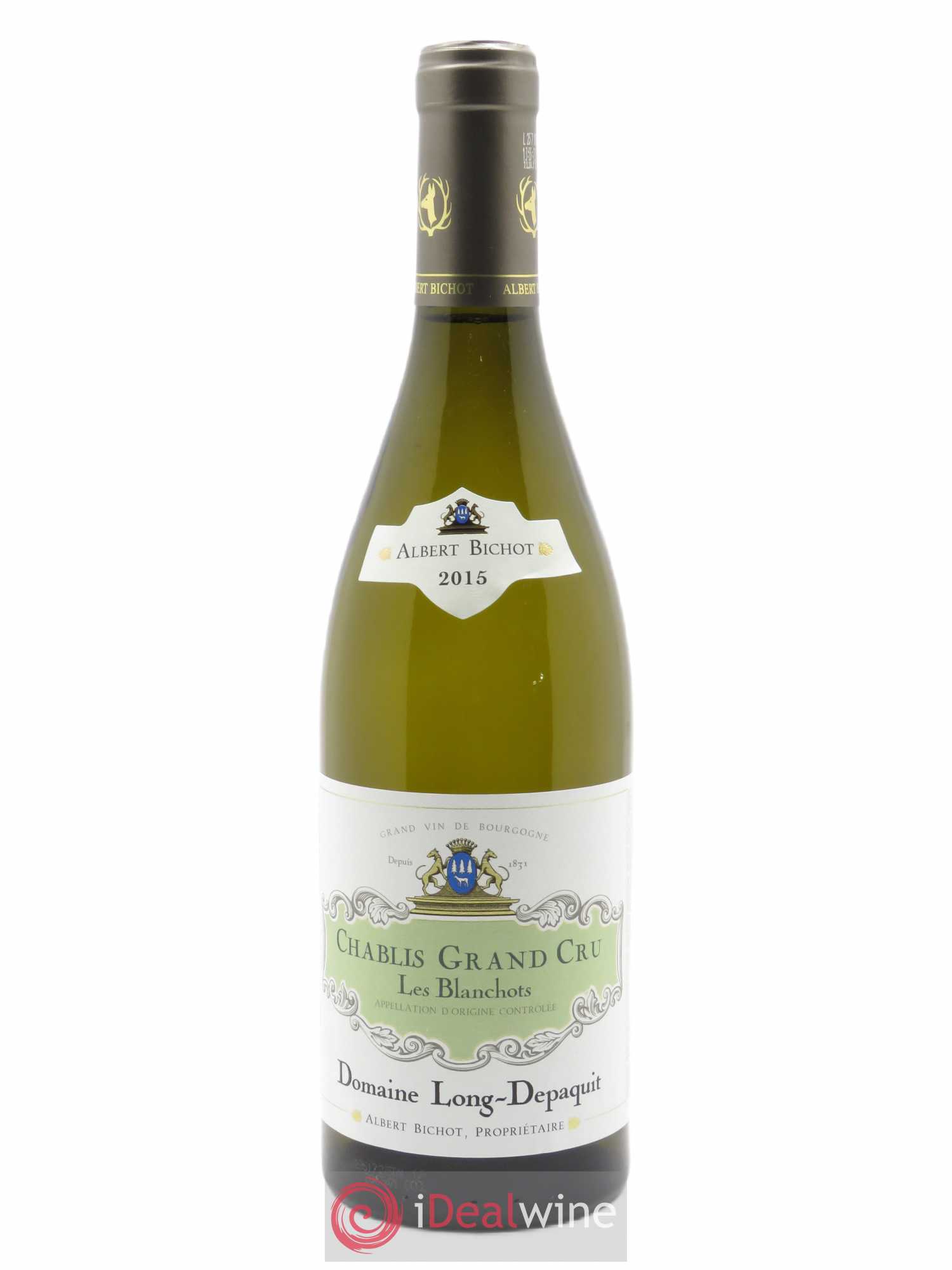 Chablis Grand Cru Les Blanchots Long Depaquit - Albert Bichot (Domaine) 2015 - Lot de 1 bouteille - 0