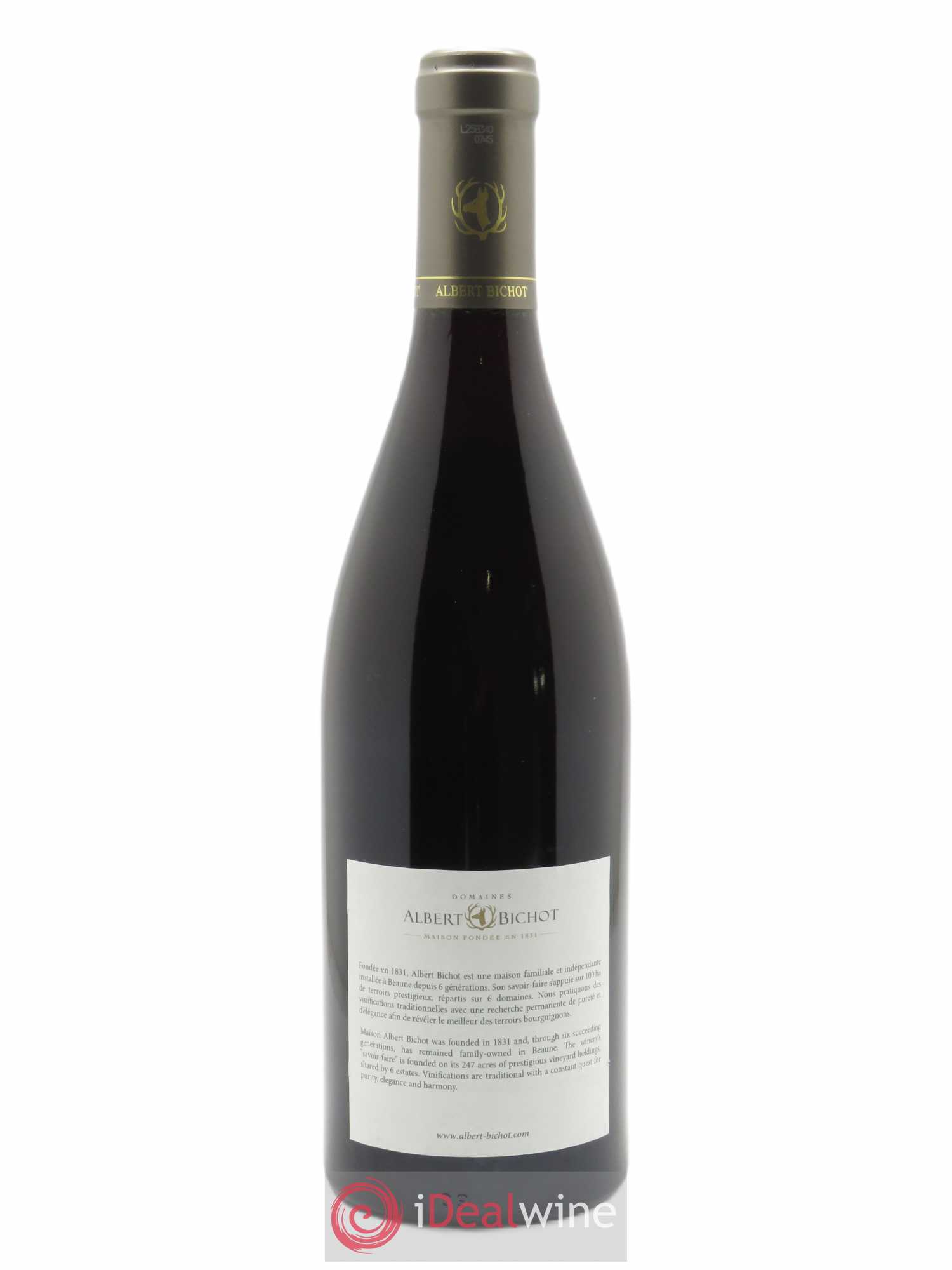 Nuits-Saint-Georges Clos Frantin - Albert Bichot 2015 - Lot de 1 bouteille - 1