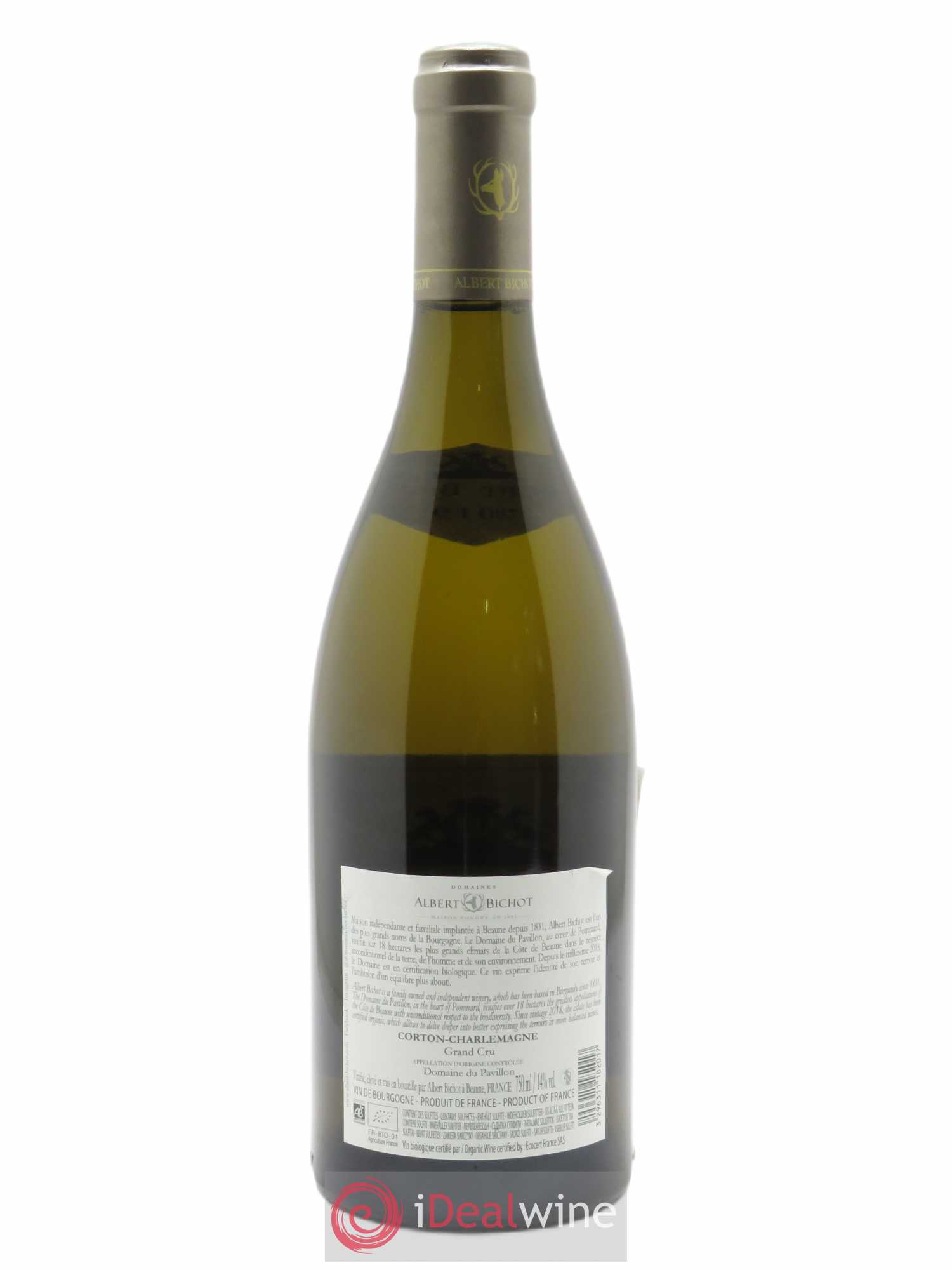Corton-Charlemagne Grand Cru Domaine du Pavillon - Albert Bichot 2019 - Lot de 1 bouteille - 1