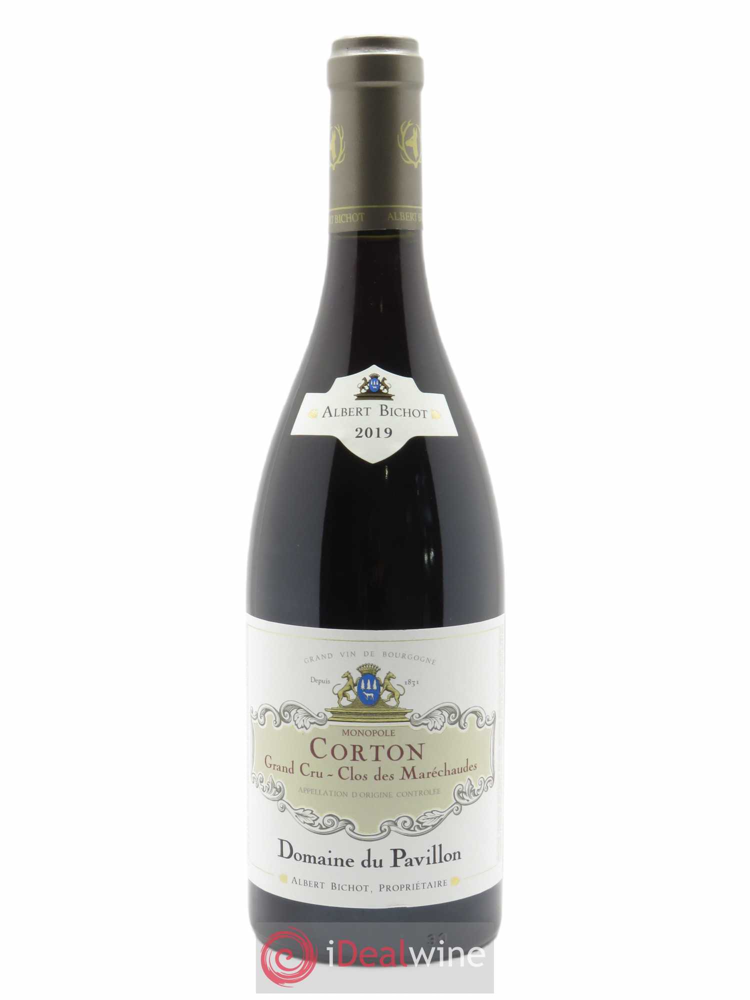Corton Grand Cru Clos des Maréchaudes Domaine du Pavillon - Albert Bichot 2019 - Lot de 1 bouteille - 0