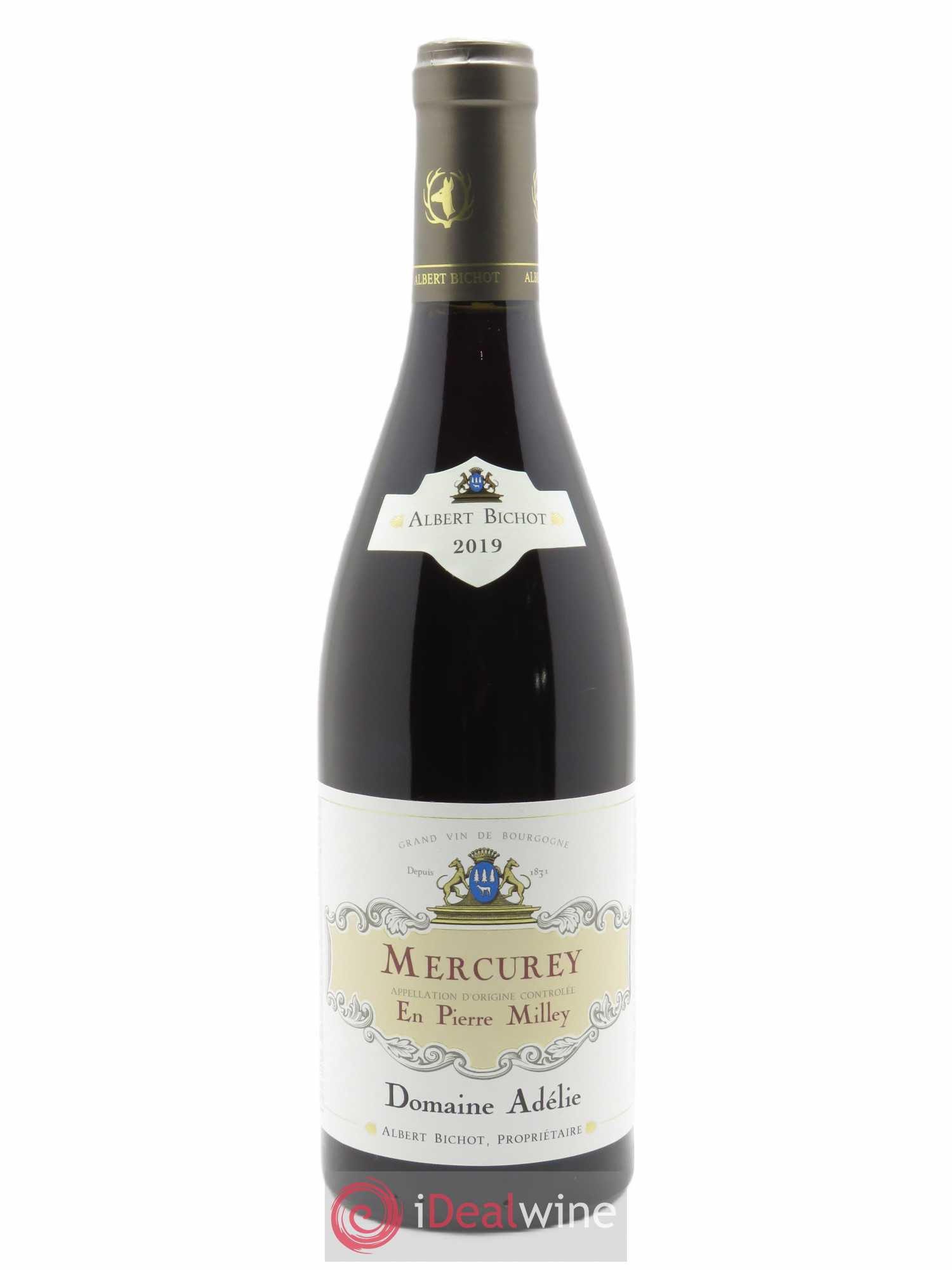 Mercurey En Pierre Milley Adélie - Albert Bichot 2019 - Lot de 1 bouteille - 0