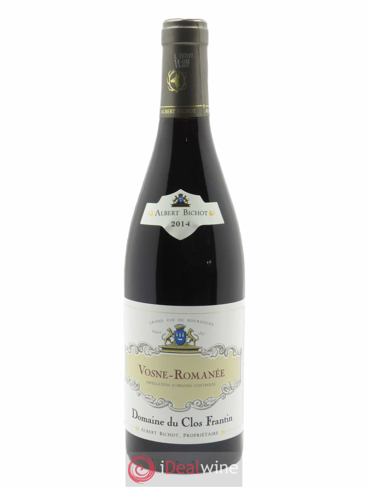 Vosne-Romanée Clos Frantin - Albert Bichot 2014 - Lot de 1 bouteille - 0