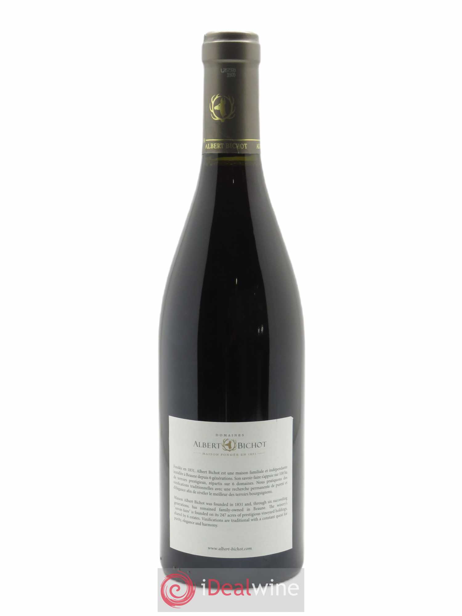 Gevrey-Chambertin 1er Cru Lavaux Saint Jacques Albert Bichot 2015 - Lot de 1 bouteille - 1
