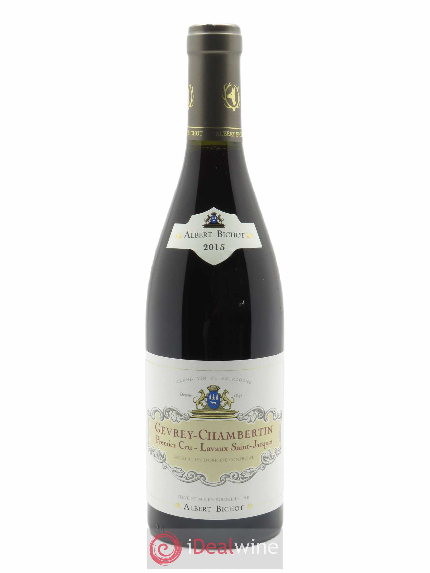 Gevrey-Chambertin 1er Cru Lavaux Saint Jacques Albert Bichot 2015 - Lot de 1 bouteille - 0