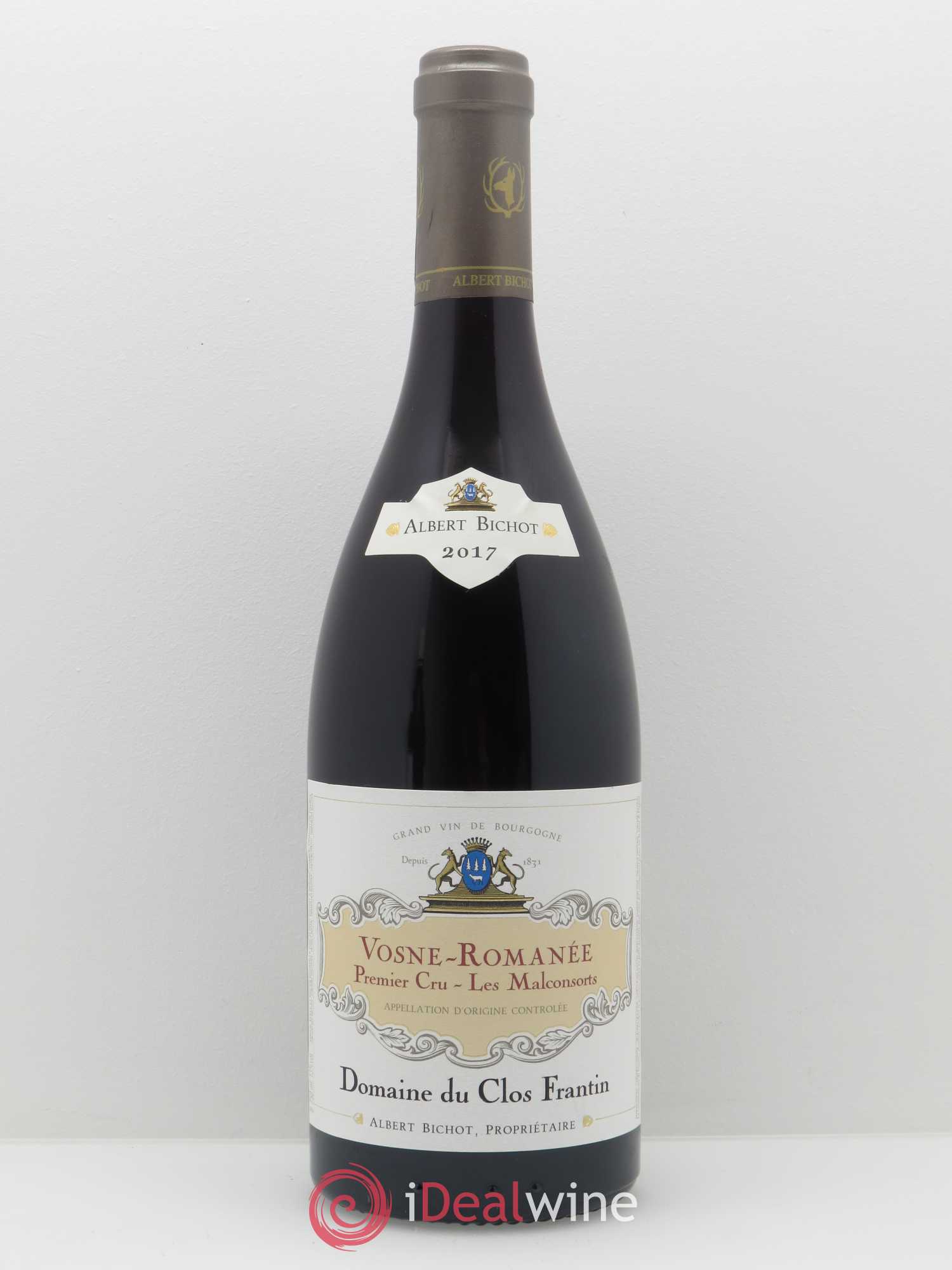 Vosne-Romanée 1er Cru Les Malconsorts Clos Frantin - Albert Bichot 2017 - Lot de 1 bouteille - 0