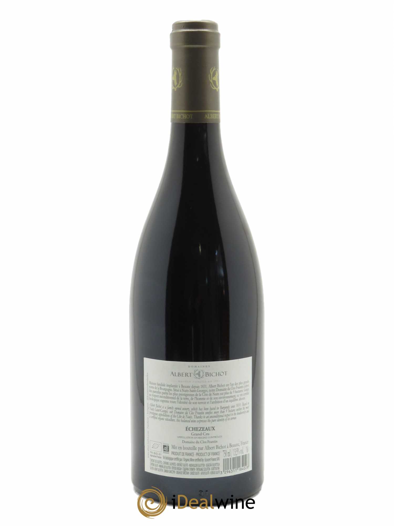 Echezeaux Grand Cru Clos Frantin - Albert Bichot 2020 - Lot de 1 bouteille - 1