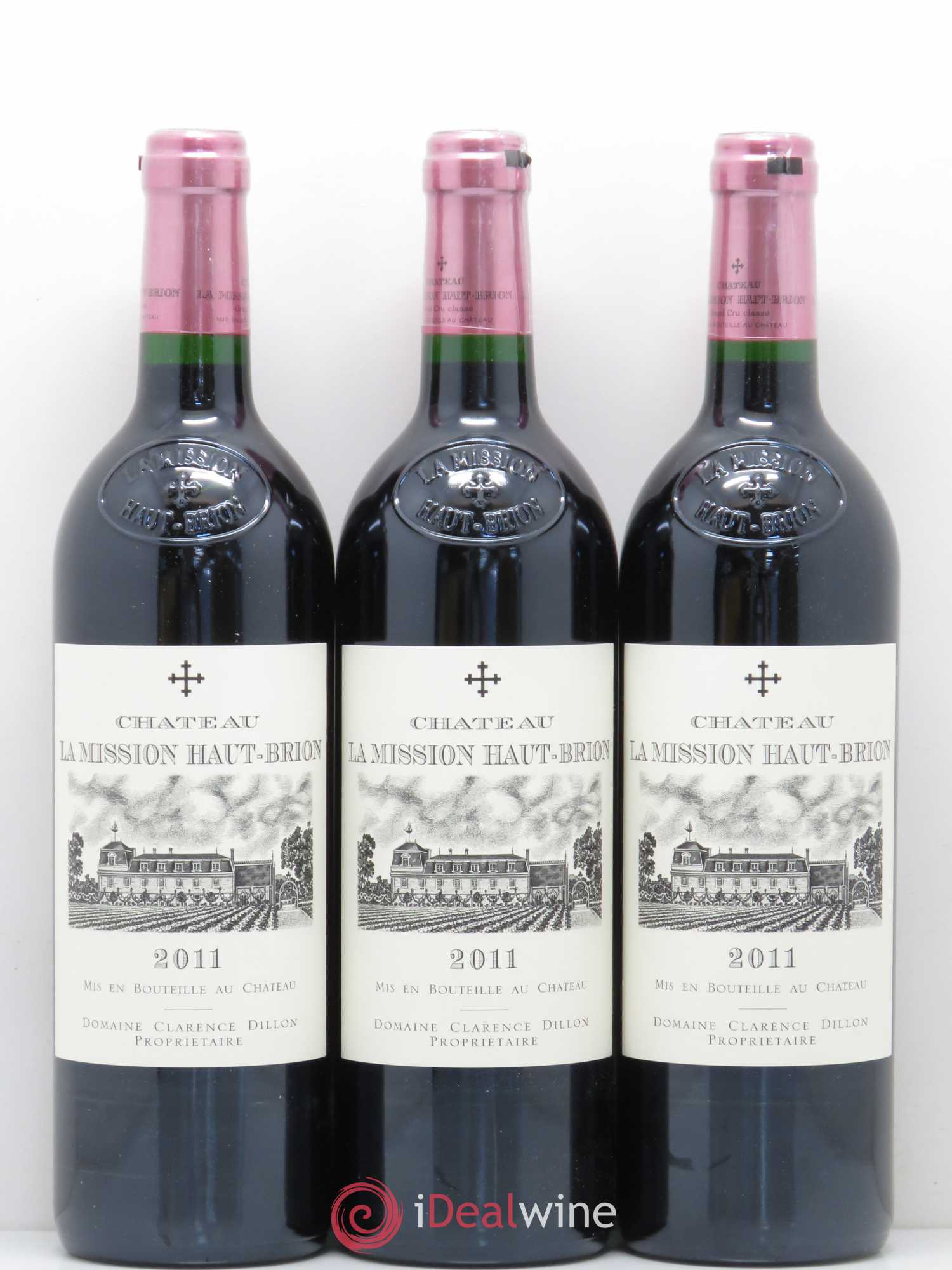 Château la Mission Haut-Brion Cru Classé de Graves 2011 - Lot de 6 bouteilles - 1