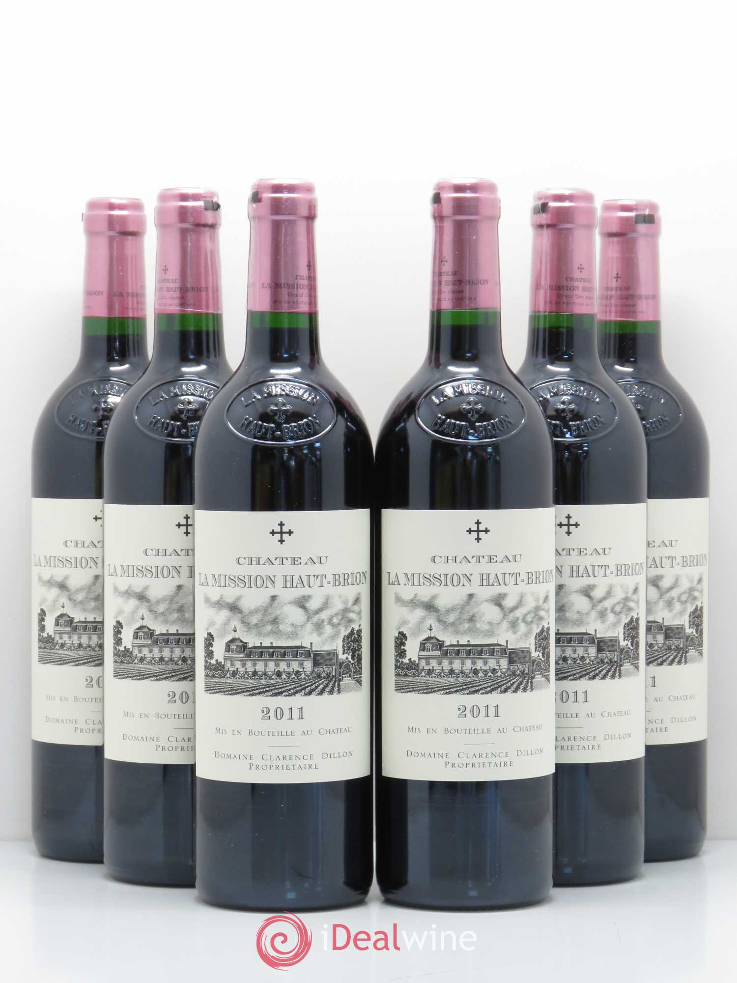 Château la Mission Haut-Brion Cru Classé de Graves 2011 - Lot de 6 bouteilles - 0