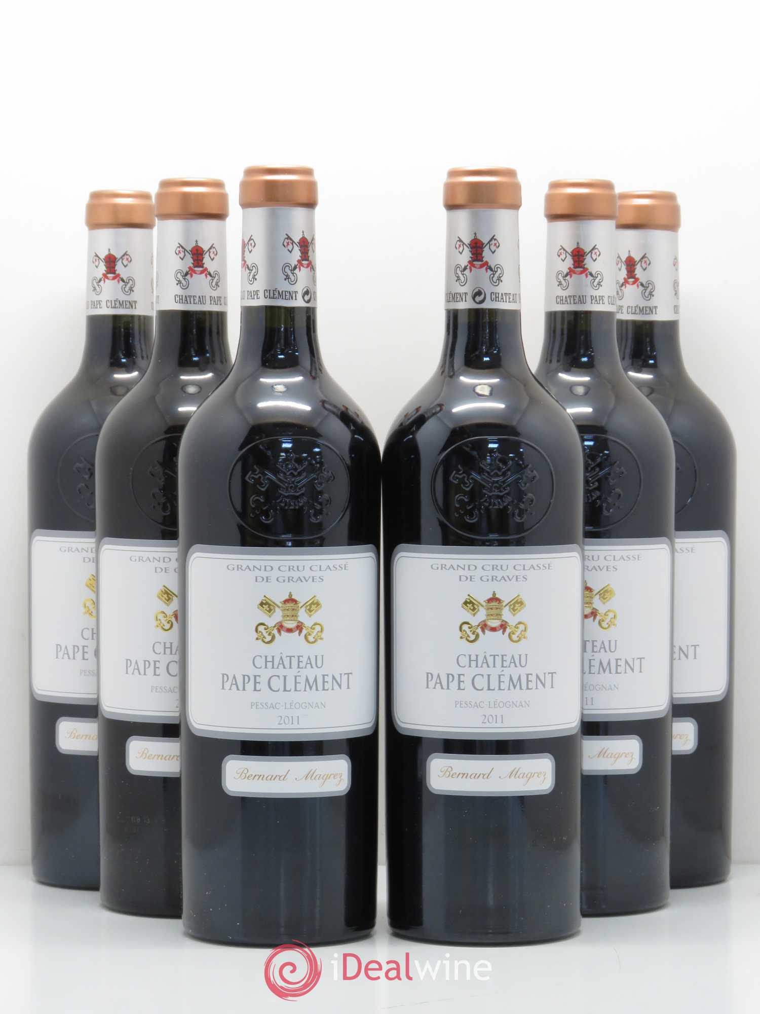 Château Pape Clément Cru Classé de Graves 2011 - Lot de 6 bouteilles - 0