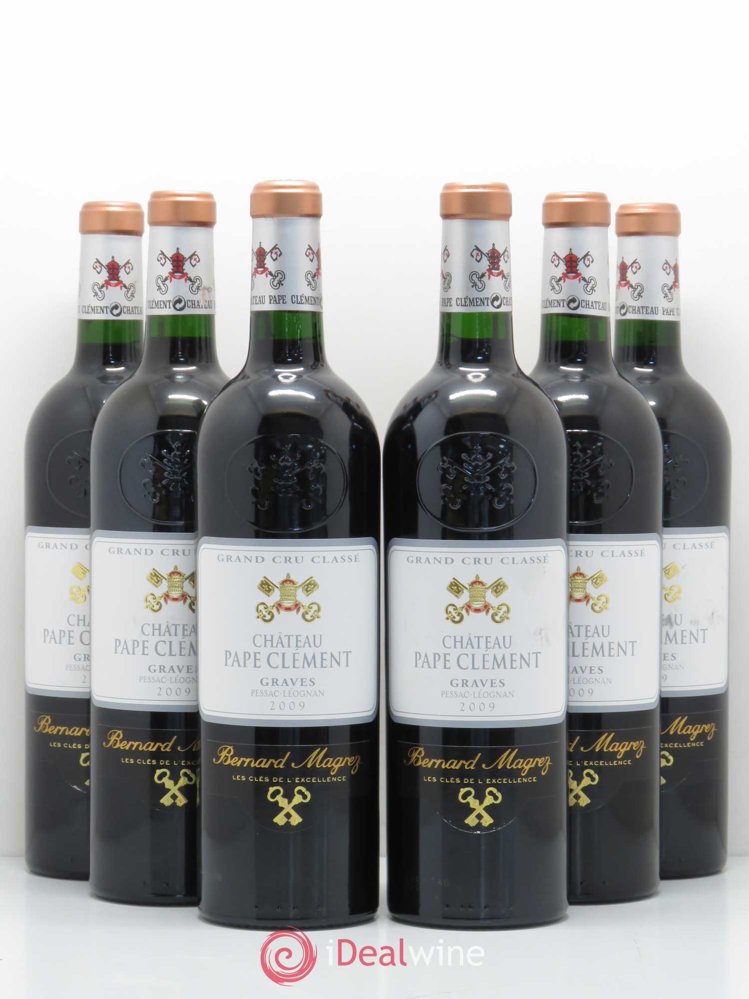 Château Pape Clément Cru Classé de Graves 2009 - Lot de 6 bouteilles - 0
