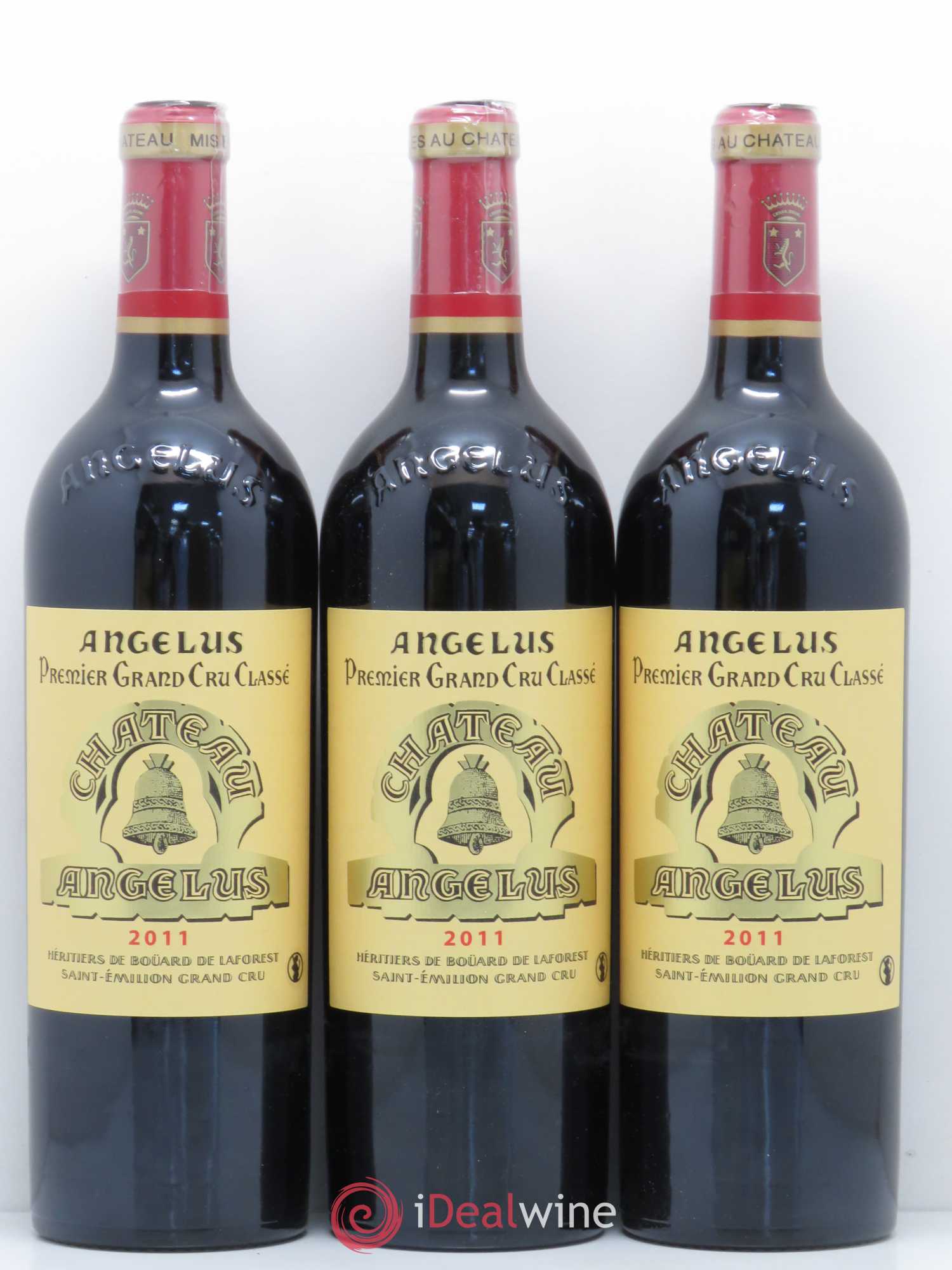 Château Angélus 1er Grand Cru Classé A 2011 - Lot de 12 bouteilles - 1