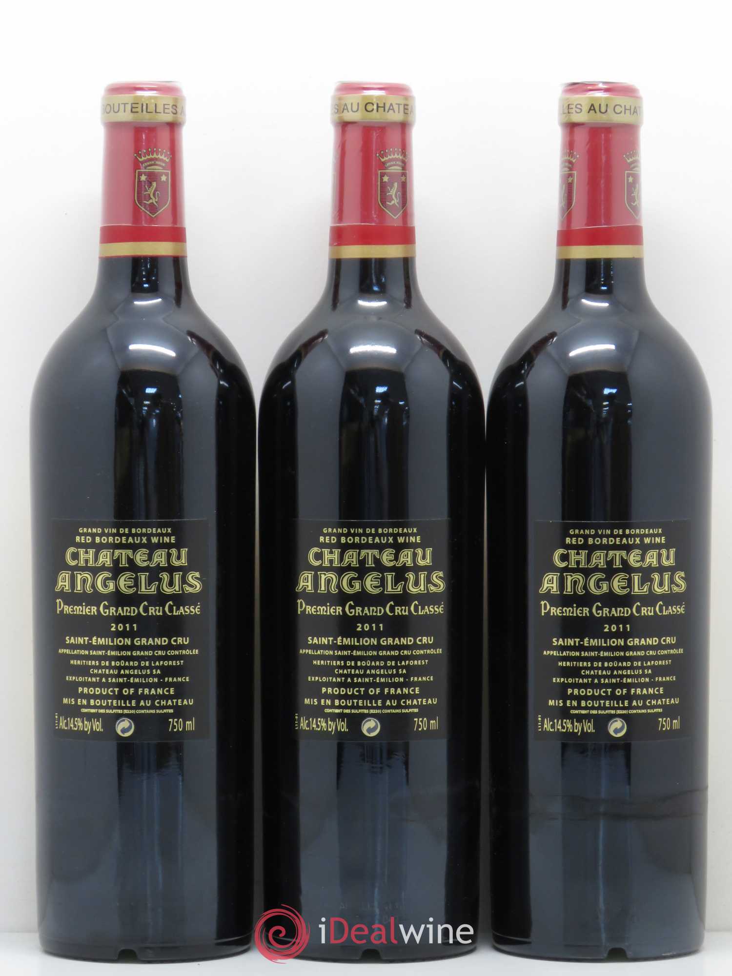 Château Angélus 1er Grand Cru Classé A 2011 - Lot de 12 bouteilles - 4