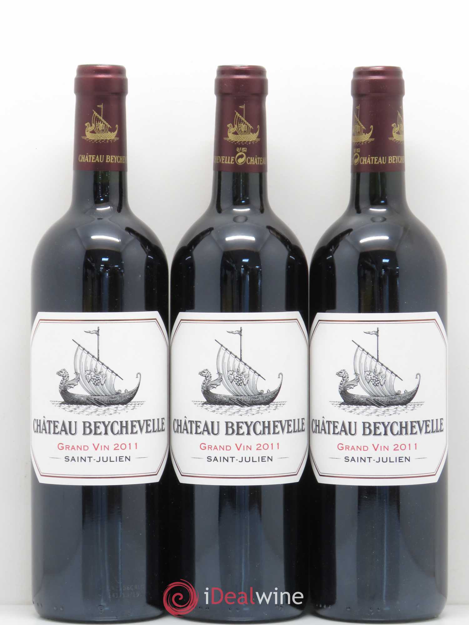 Château Beychevelle 4ème Grand Cru Classé 2011 - Lot de 6 bouteilles - 1