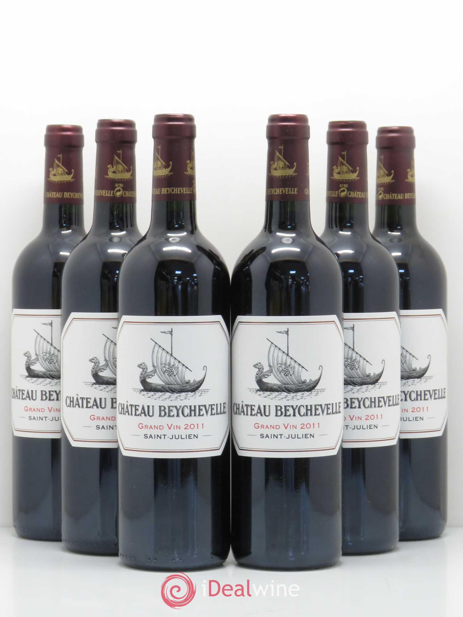 Château Beychevelle 4ème Grand Cru Classé 2011 - Lot de 6 bouteilles - 0