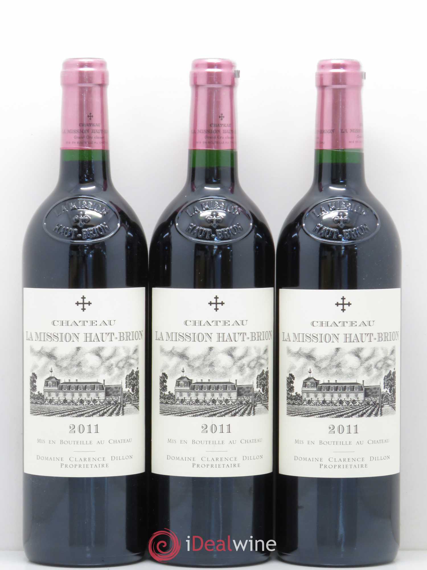 Château la Mission Haut-Brion Cru Classé de Graves 2011 - Lot de 6 bouteilles - 1
