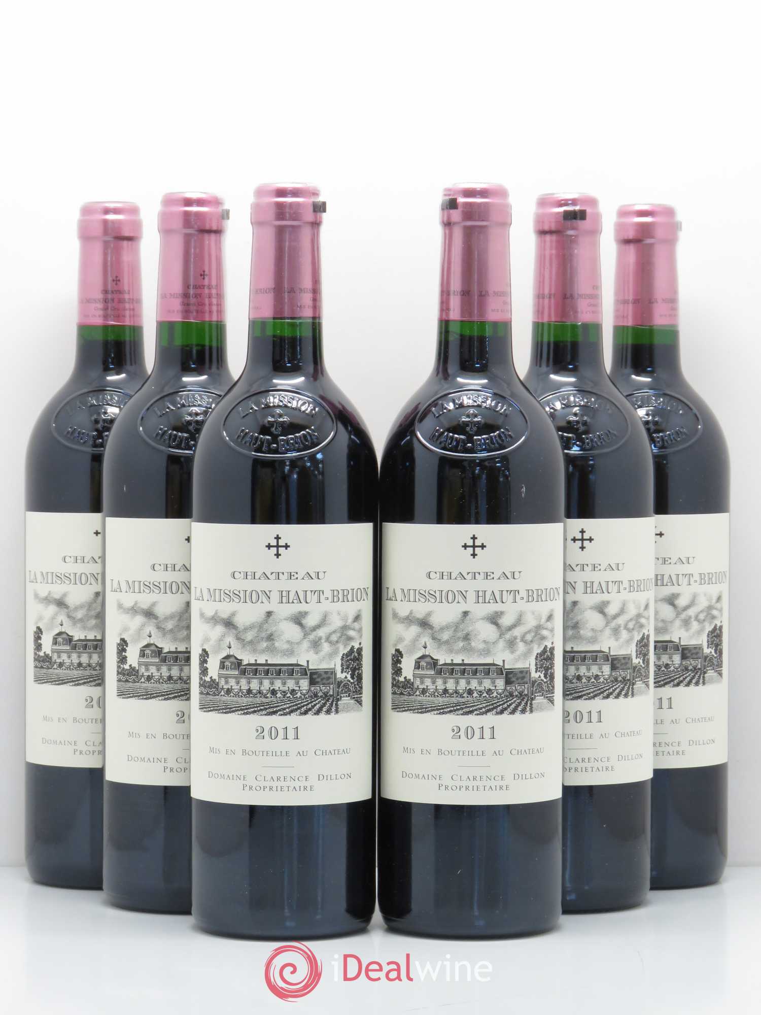 Château la Mission Haut-Brion Cru Classé de Graves 2011 - Lot de 6 bouteilles - 0