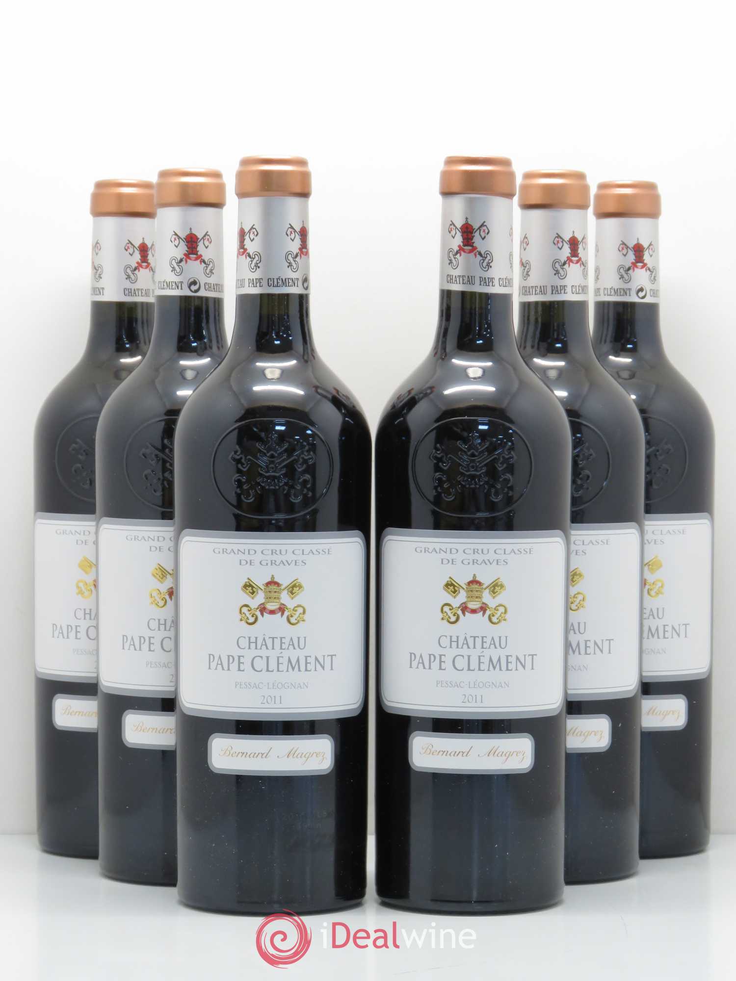 Château Pape Clément Cru Classé de Graves 2011 - Lot de 6 bouteilles - 0