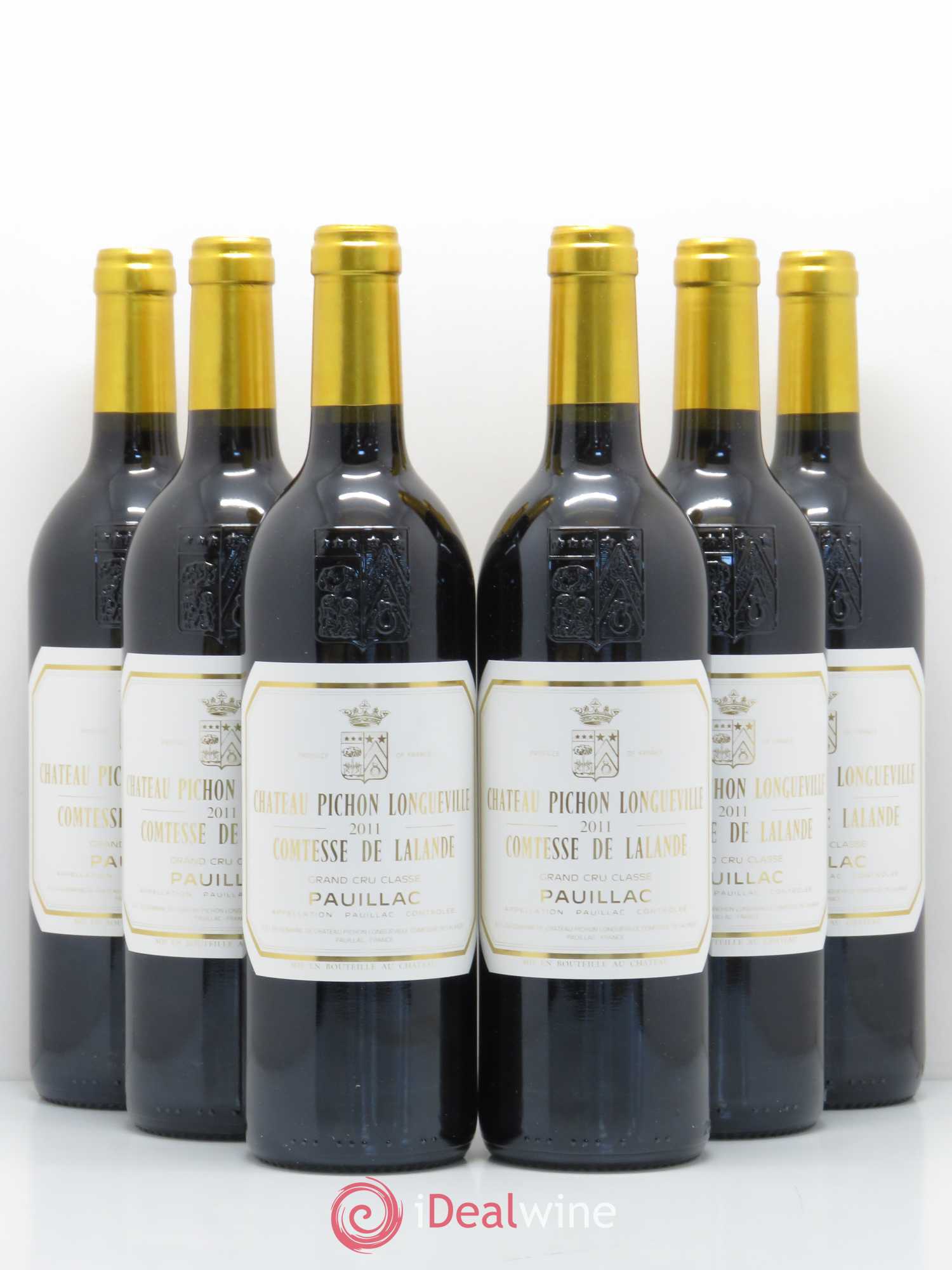 Château Pichon Longueville Comtesse de Lalande 2ème Grand Cru Classé 2011 - Lot de 6 bouteilles - 0