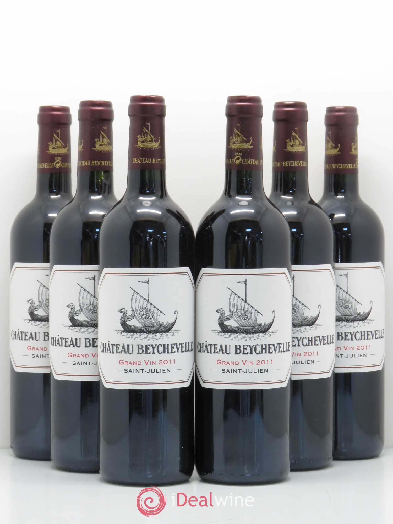 Château Beychevelle 4ème Grand Cru Classé 2011 - Lot de 6 bouteilles - 0