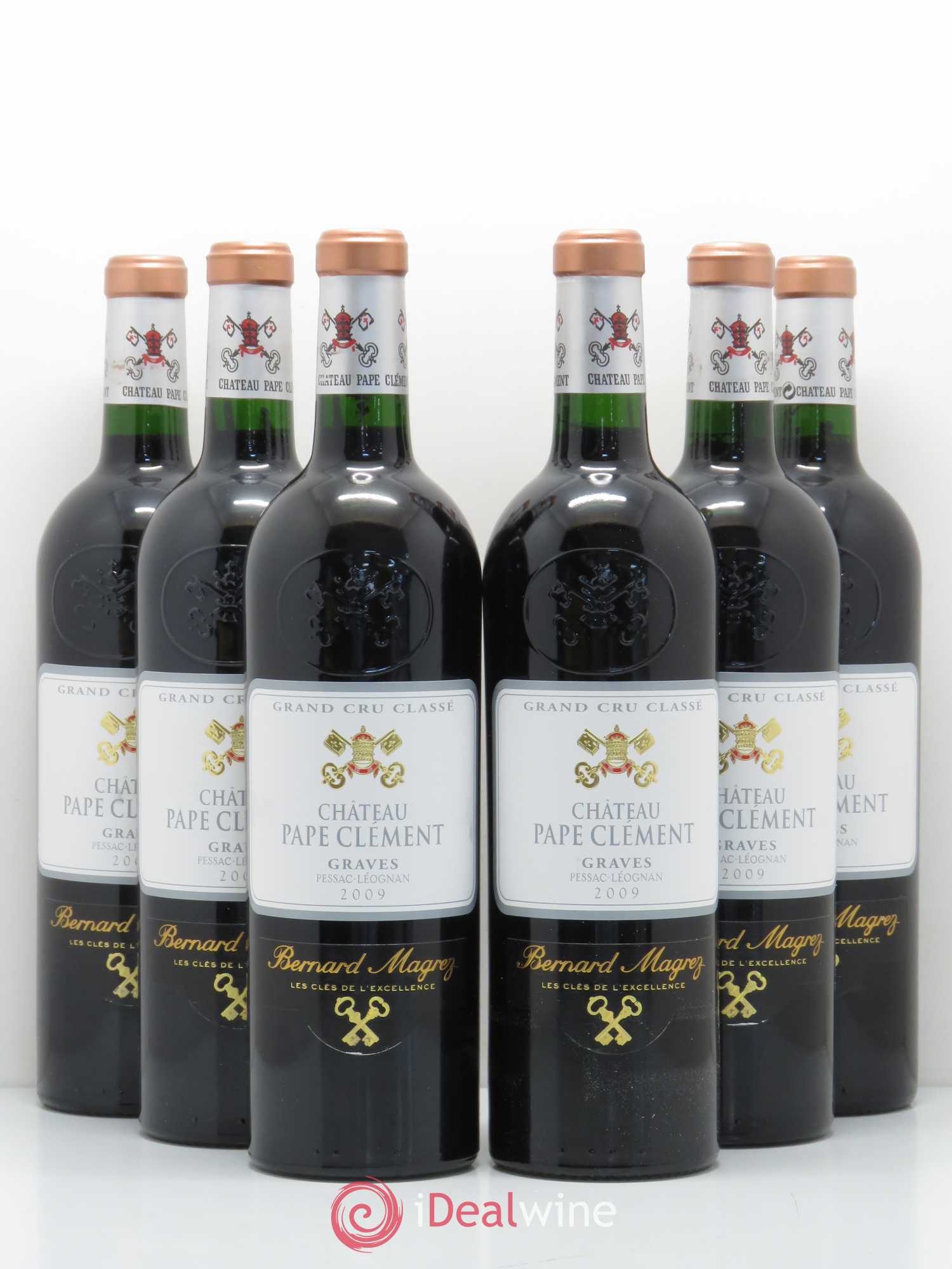 Château Pape Clément Cru Classé de Graves 2009 - Lot de 6 bouteilles - 0