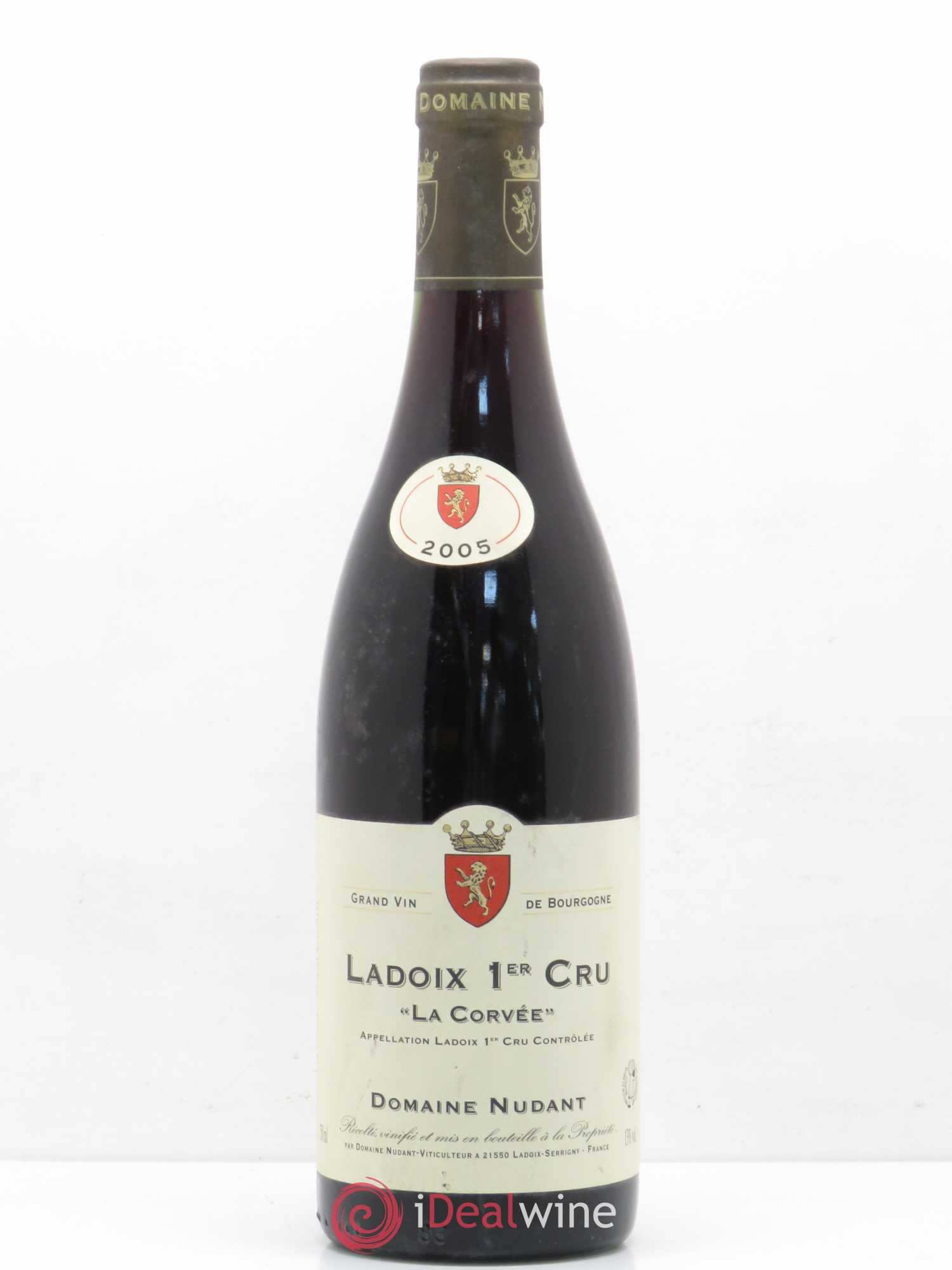 Ladoix 1er Cru La Corvée Domaine Nudant 2005 - Lot de 1 bouteille - 0