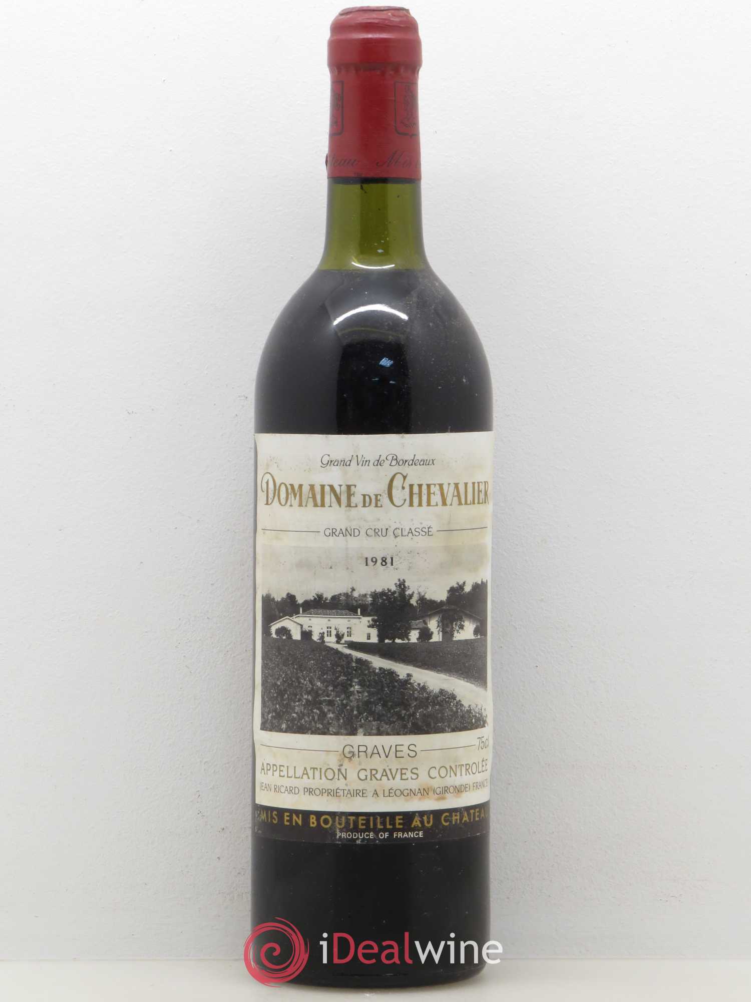Domaine de Chevalier Cru Classé de Graves 1981 - Lot de 1 bouteille - 0