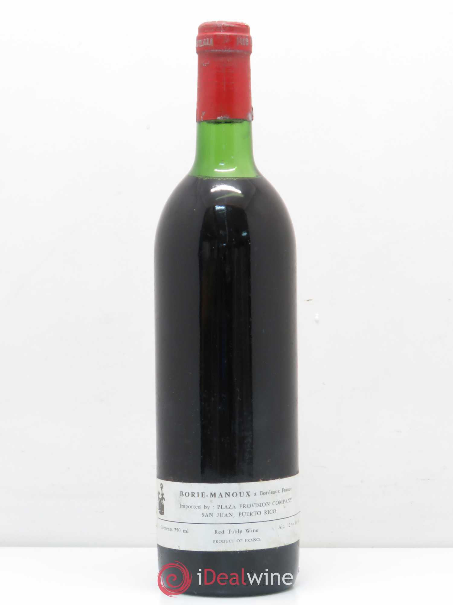 Château Mouton Rothschild 1er Grand Cru Classé 1979 - Lot de 1 bouteille - 1