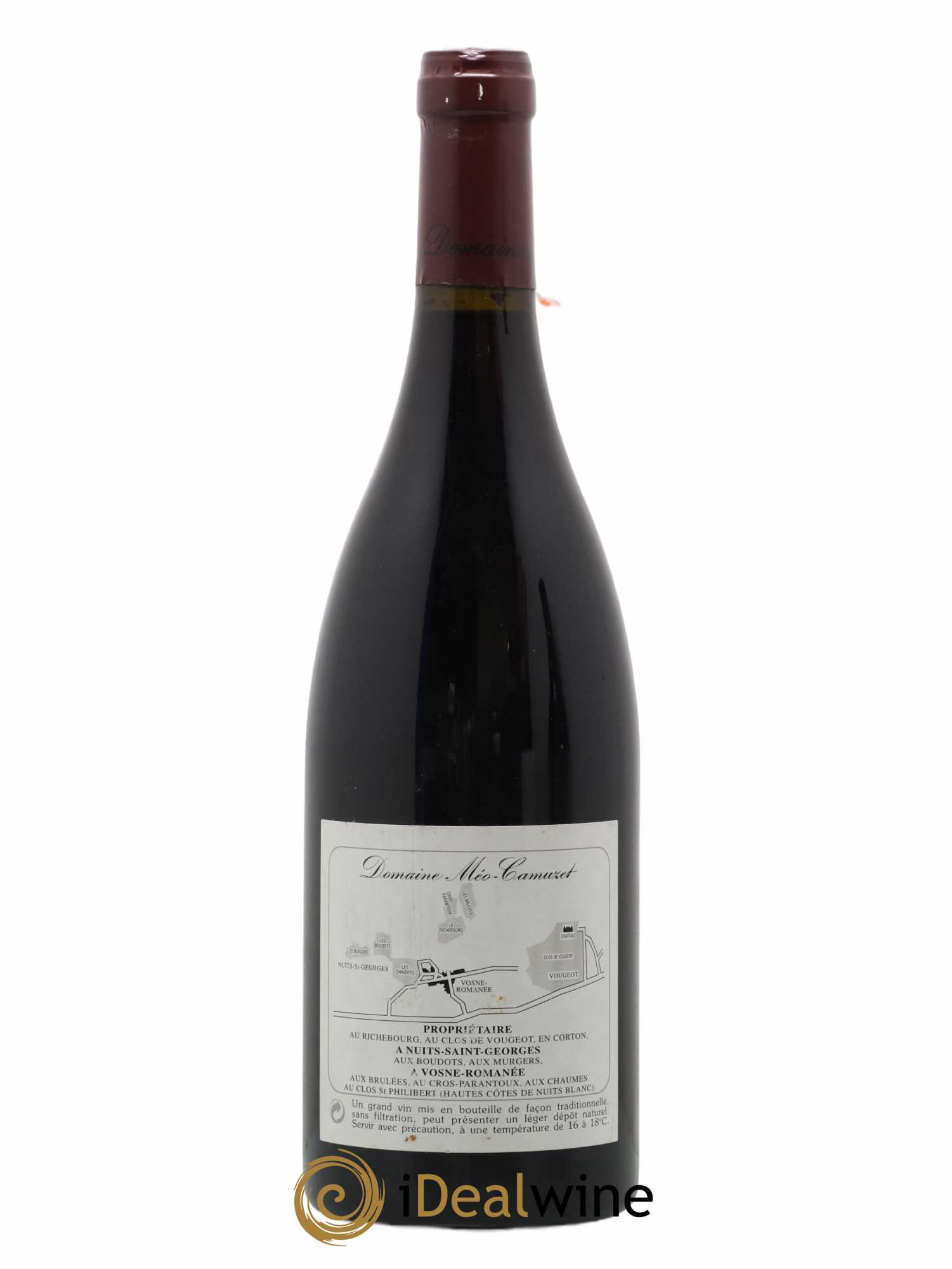 Vosne-Romanée 1er Cru Aux Brûlées Méo-Camuzet (Domaine) 1996 - Lot of 1 bottle - 1