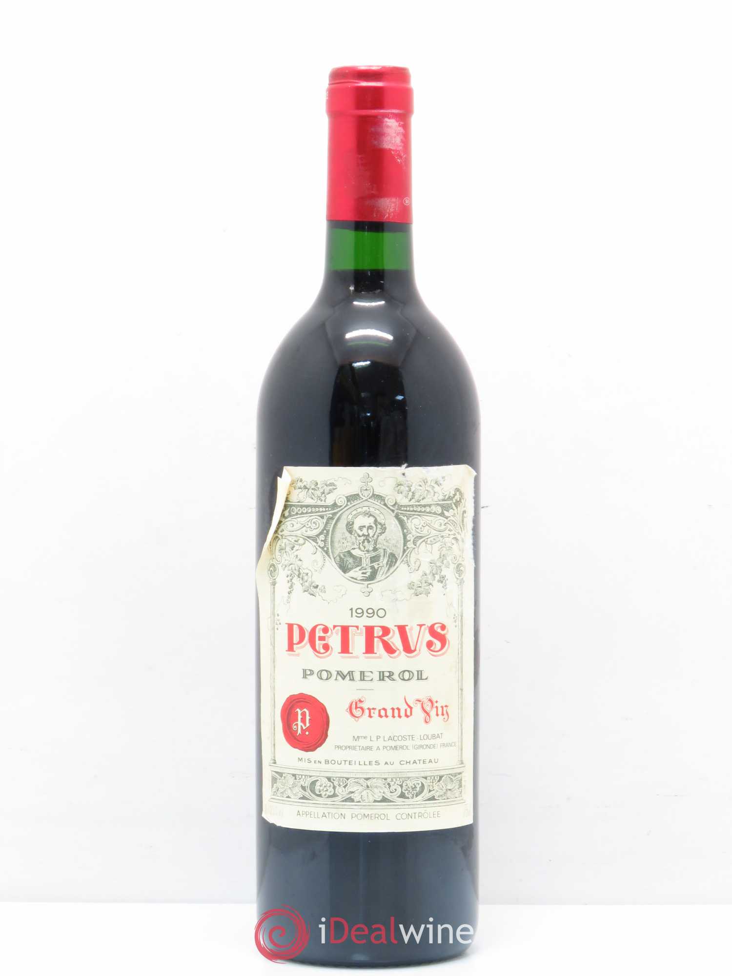 Petrus 1990 - Lot de 1 bouteille - 0