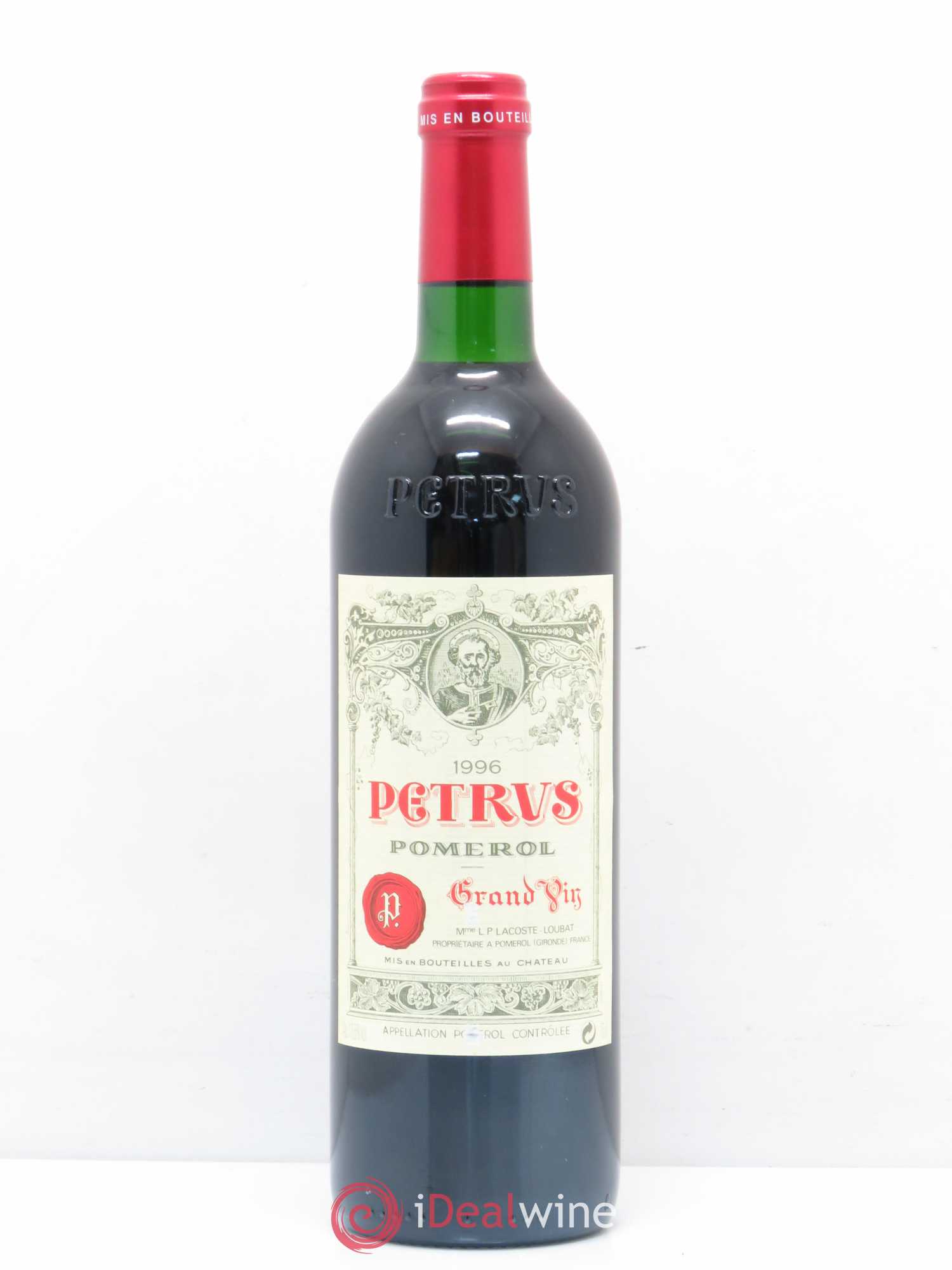 Petrus 1996 - Lot de 1 bouteille - 0