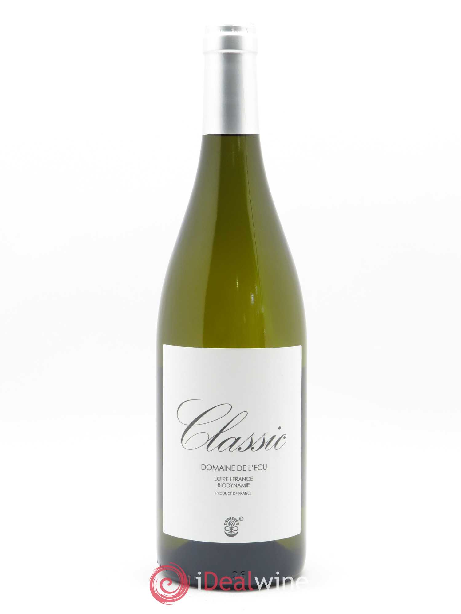 Vin de France (anciennement Muscadet-Sèvre-et-Maine) Classic Domaine de L'Ecu 2019 - Lot de 1 bouteille - 0