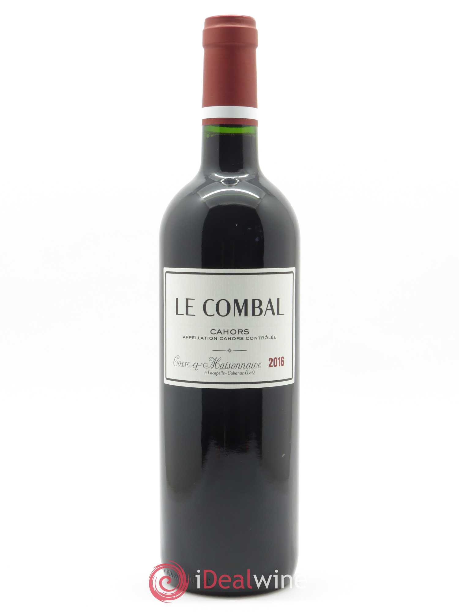 Cahors Le Combal Cosse-Maisonneuve (Domaine) 2016 - Lot of 1 bottle - 0